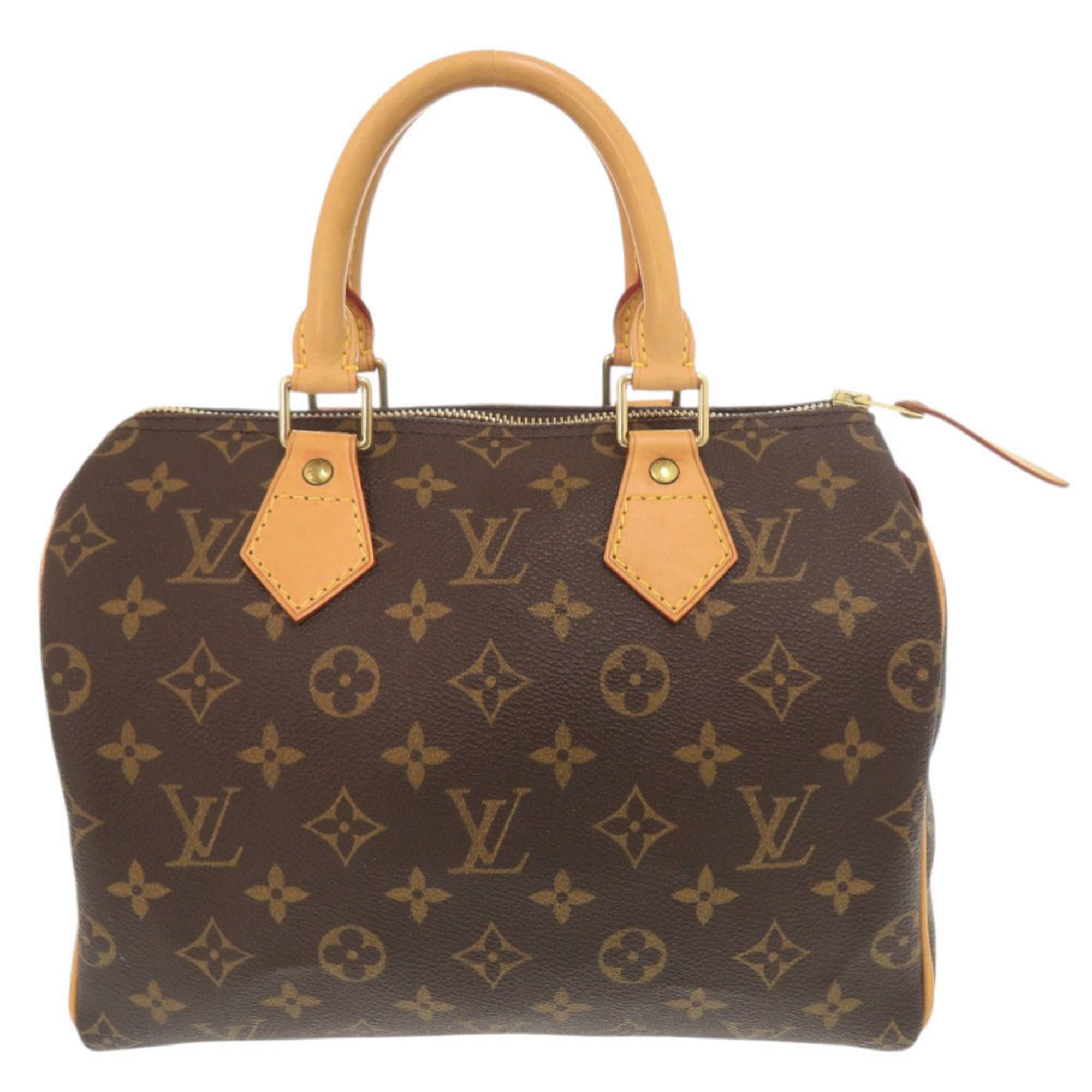 Louis Vuitton Brown Monogram Canvas Handbag (Pre-Owned)