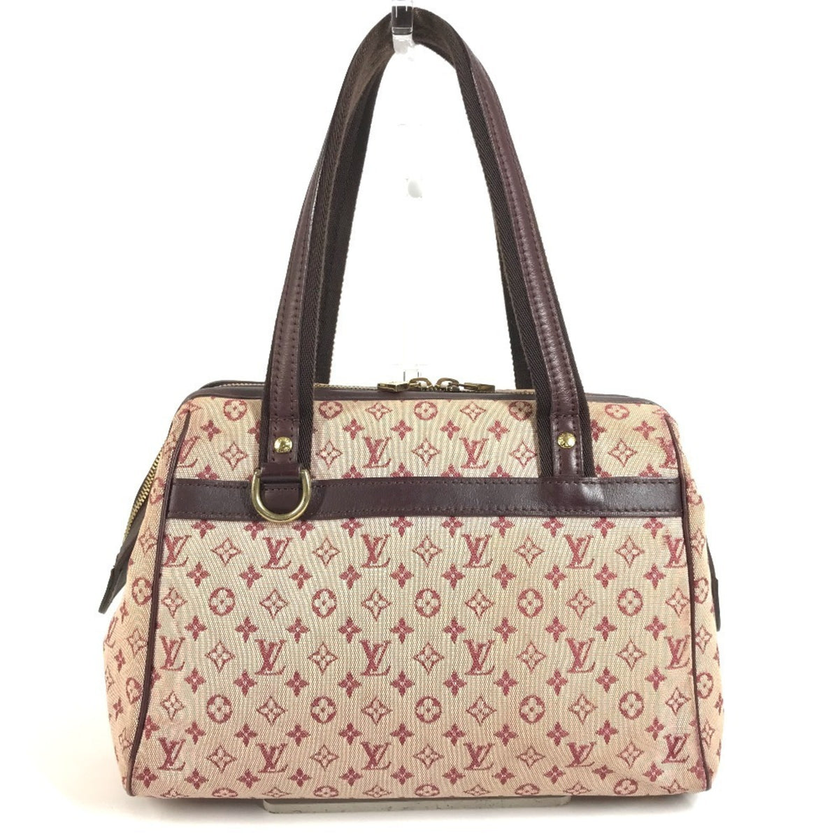 Louis Vuitton Cerise Red Color Monogram Mini Boston Bag Handbag (Pre-Owned)