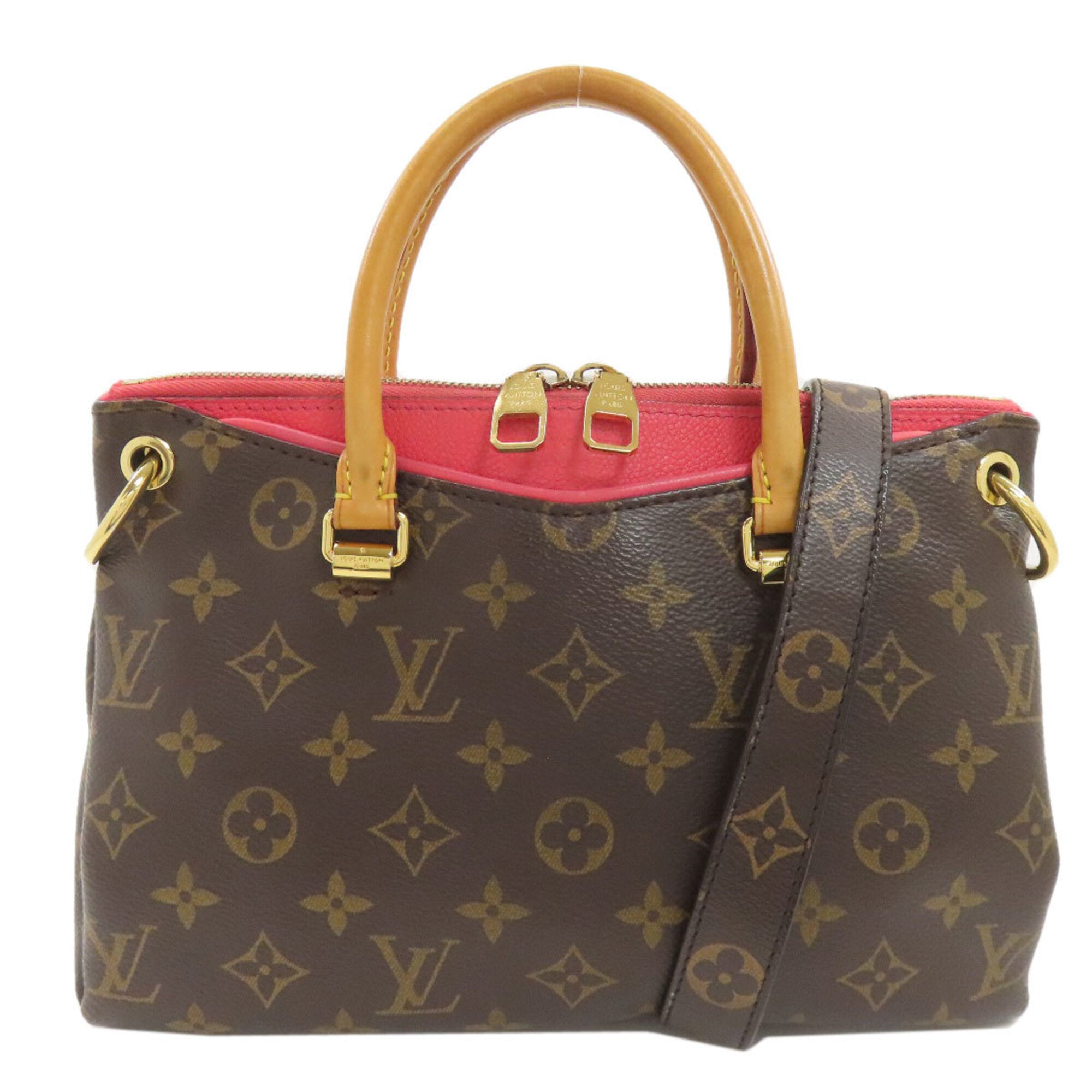 Louis Vuitton Monogram Poppy Petal Monogram Handbag (Pre-Owned)