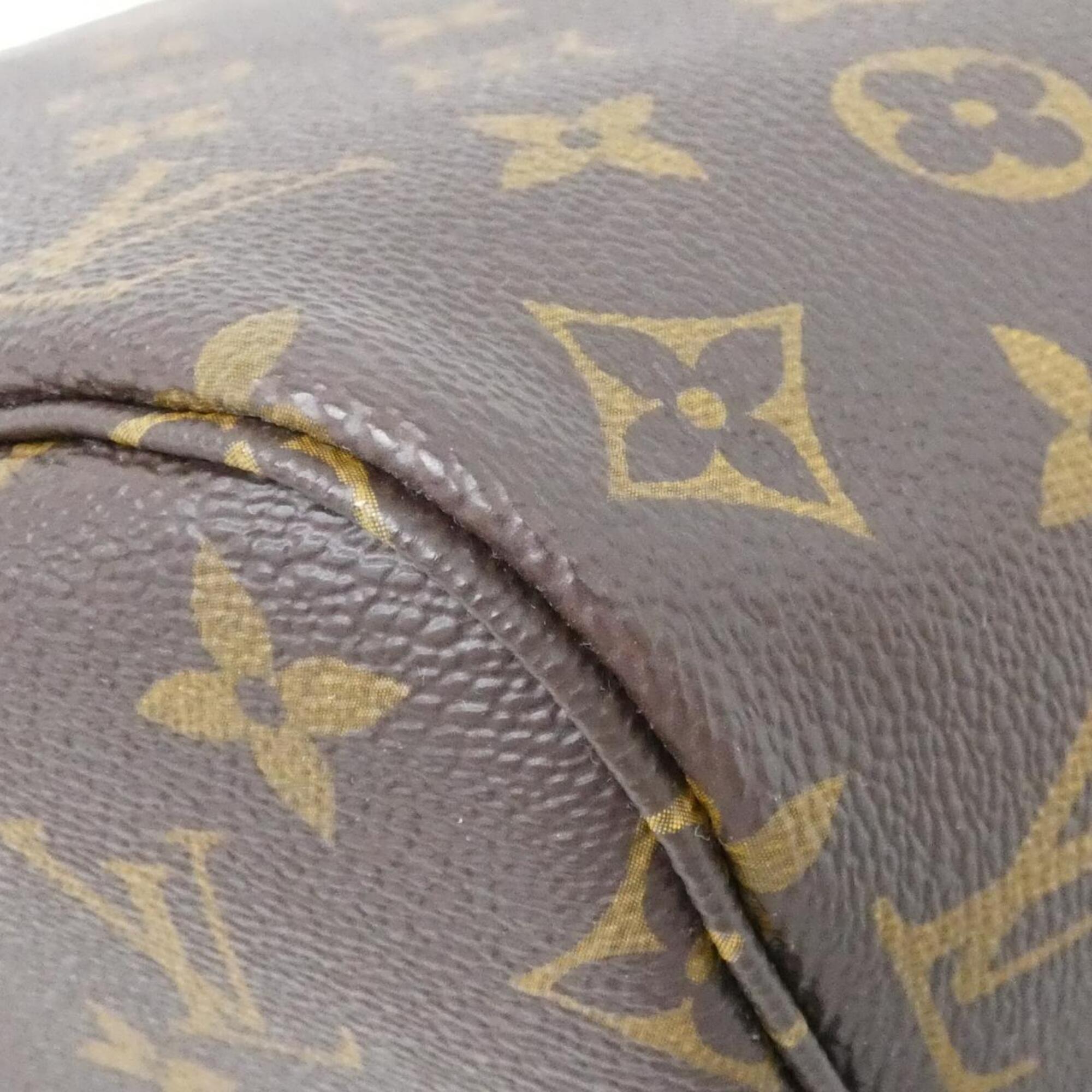 Louis Vuitton Brown Coated Canvas Handbag (Pre-Owned)