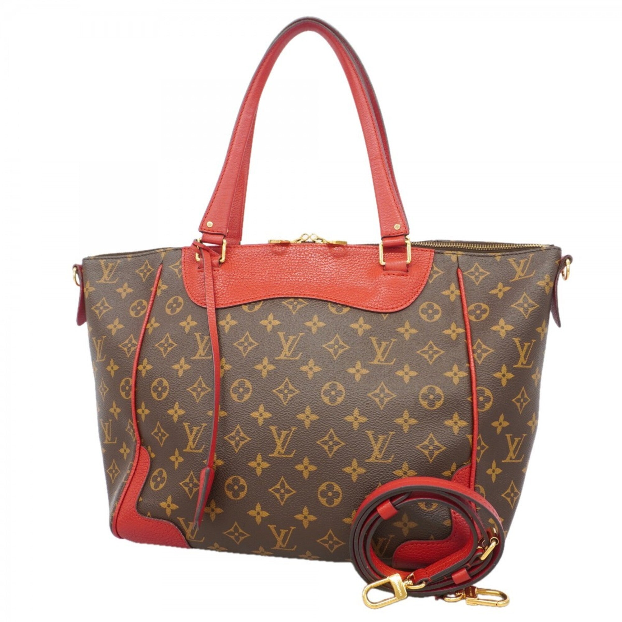 Louis Vuitton Brown Cerise Tote Bag (Pre-Owned)