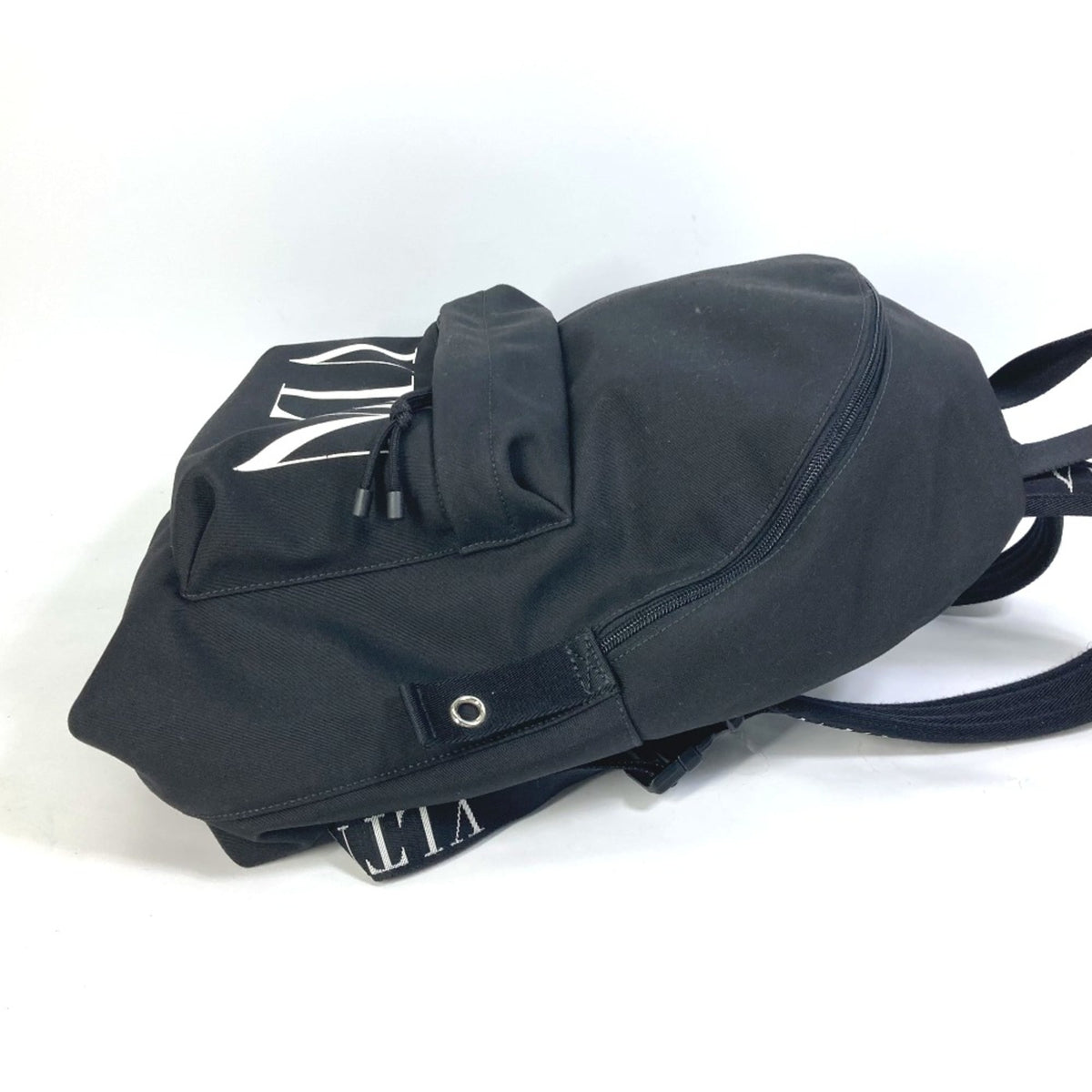 Valentino Black Cloth Backpack (Pre-Owned)