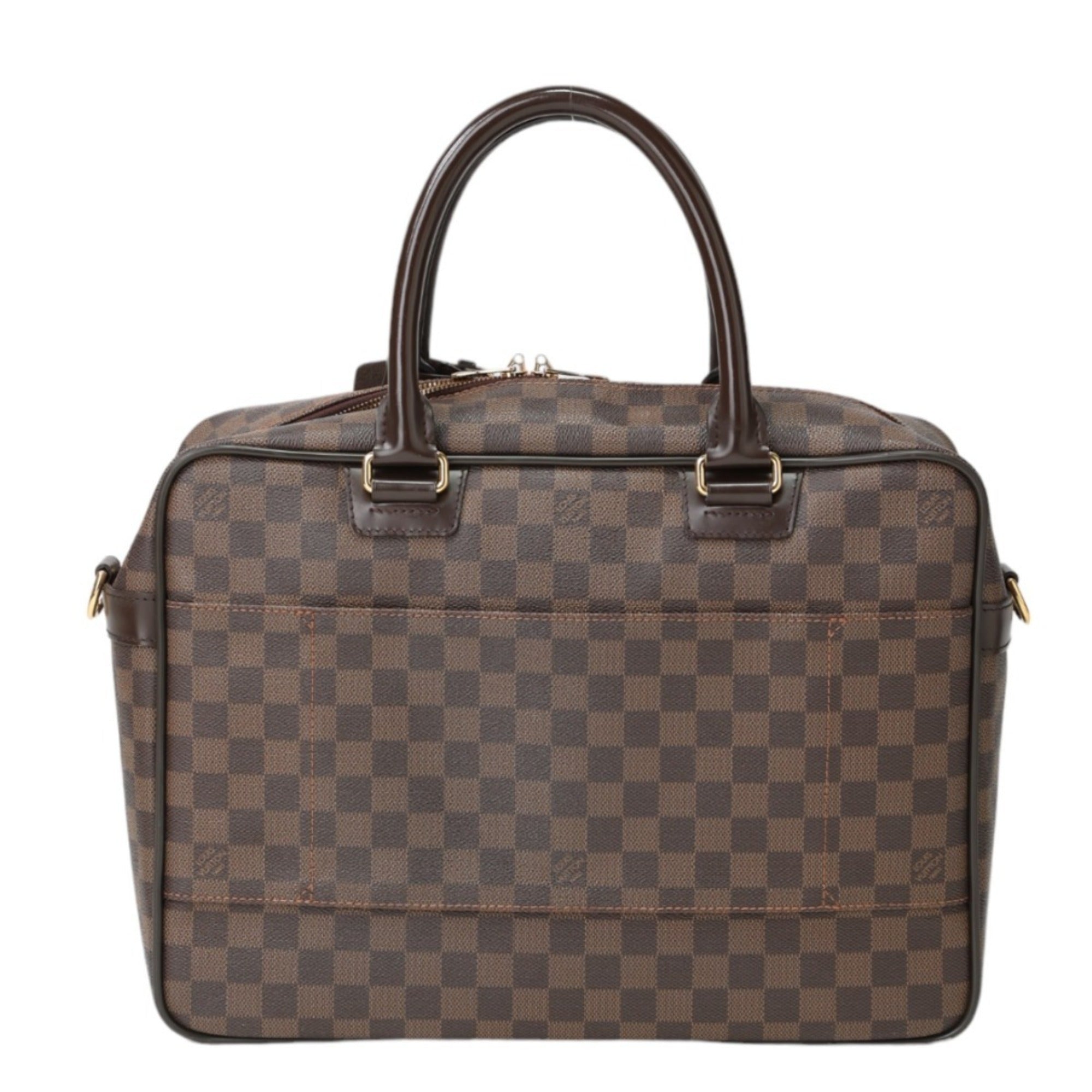 Louis Vuitton Damier Brown Damier Canvas Handbag (Pre-Owned)