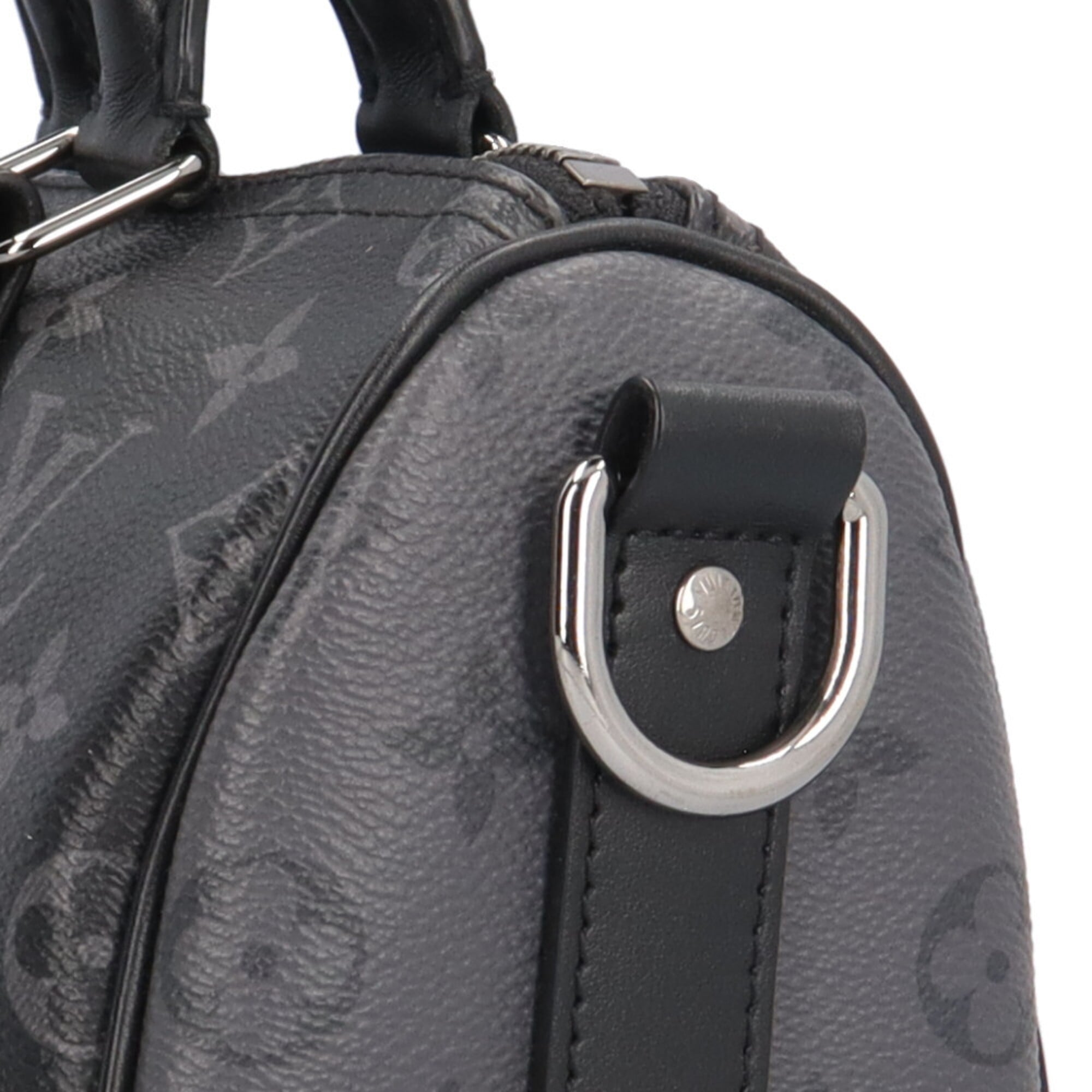 Louis Vuitton Black Gray Monogram Eclipse Shoulder Bag (Pre-Owned)