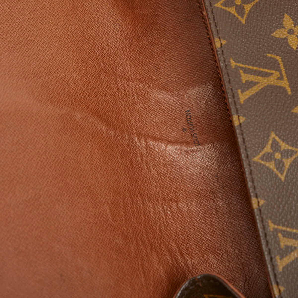 Louis Vuitton Brown Pvc Leather Shoulder Bag (Pre-Owned)