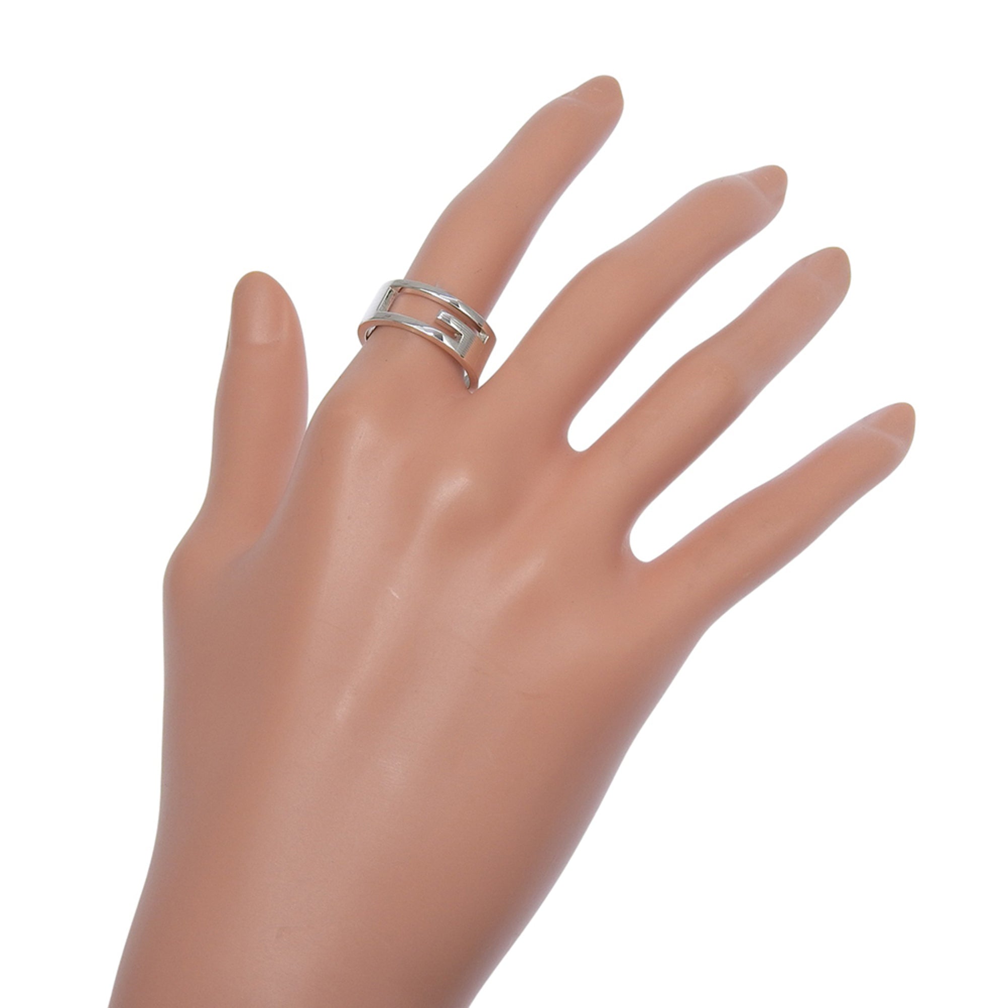 Gucci Silver 925 Band Ring (Pre-Owned)