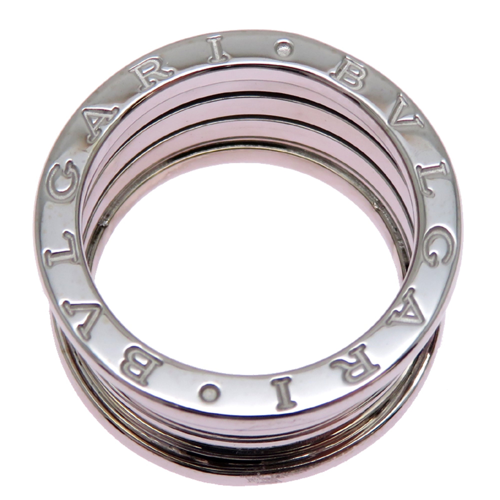 Bvlgari White Gold (18K) Band Ring (Pre-Owned)