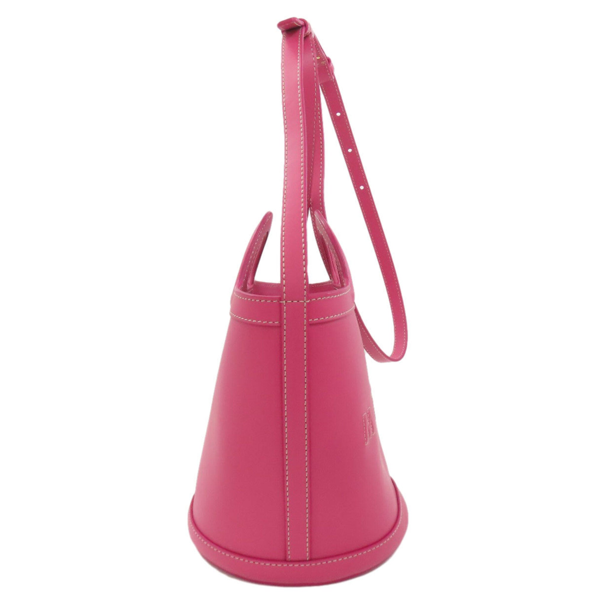 Marni Pink Leather Shoulder Bag (Pre-Owned)