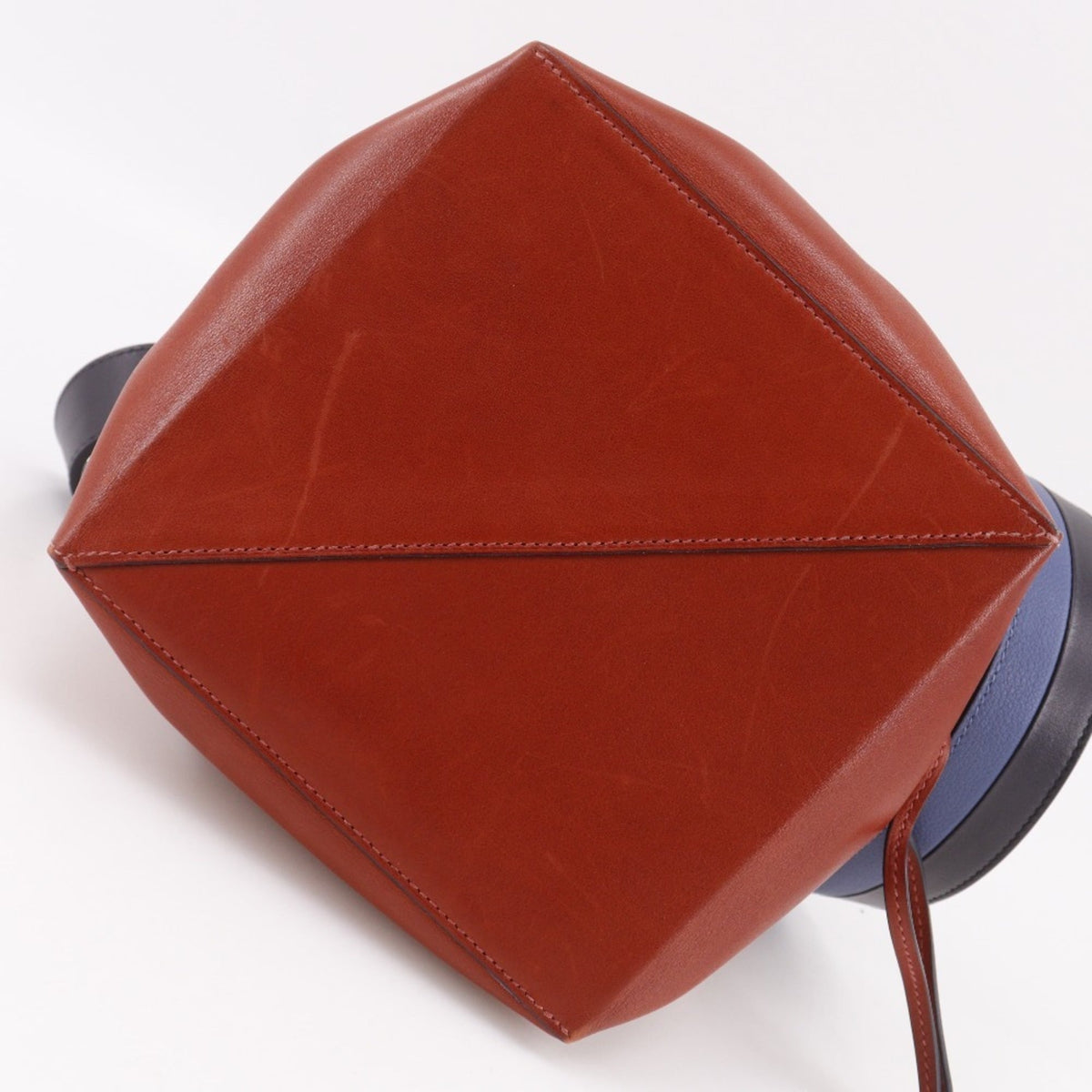 Hermes Red Color Leather Shoulder Bag (Pre-Owned)