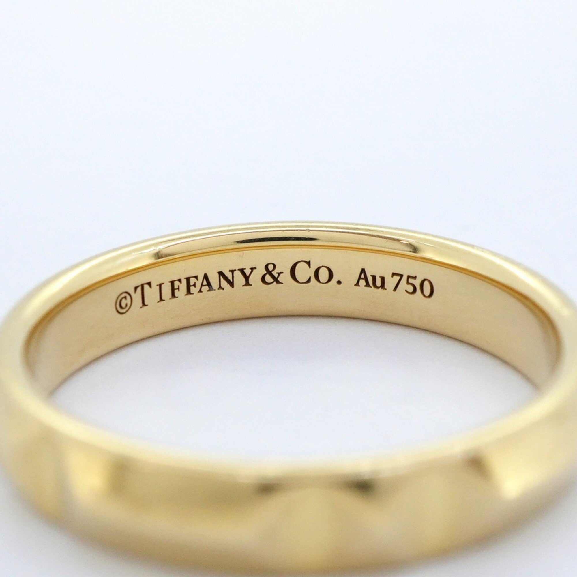 Tiffany Yellow Gold (18K) Band Ring (Pre-Owned)