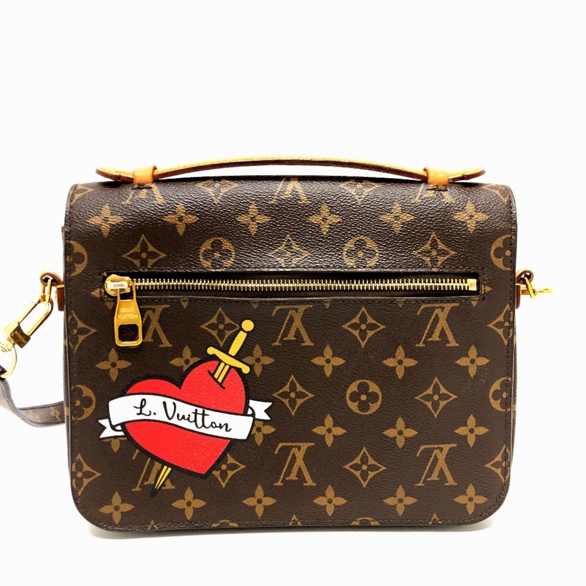 Louis Vuitton Brown Galle Monogram Multi-Color Monogram Handbag (Pre-Owned)