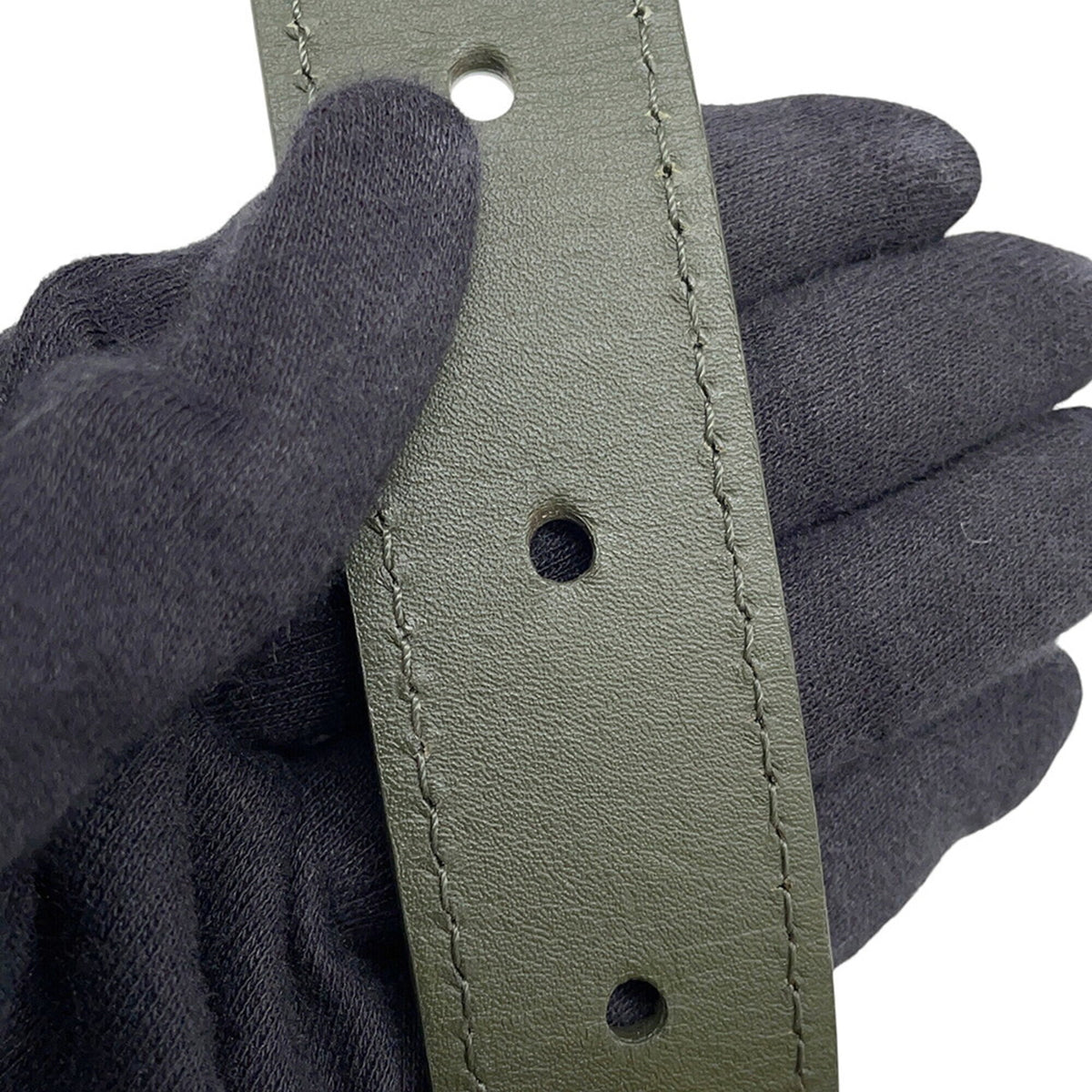 Louis Vuitton Green Khaki Monogram Monogram Clutch Bag Handbag Pouch (Pre-Owned)