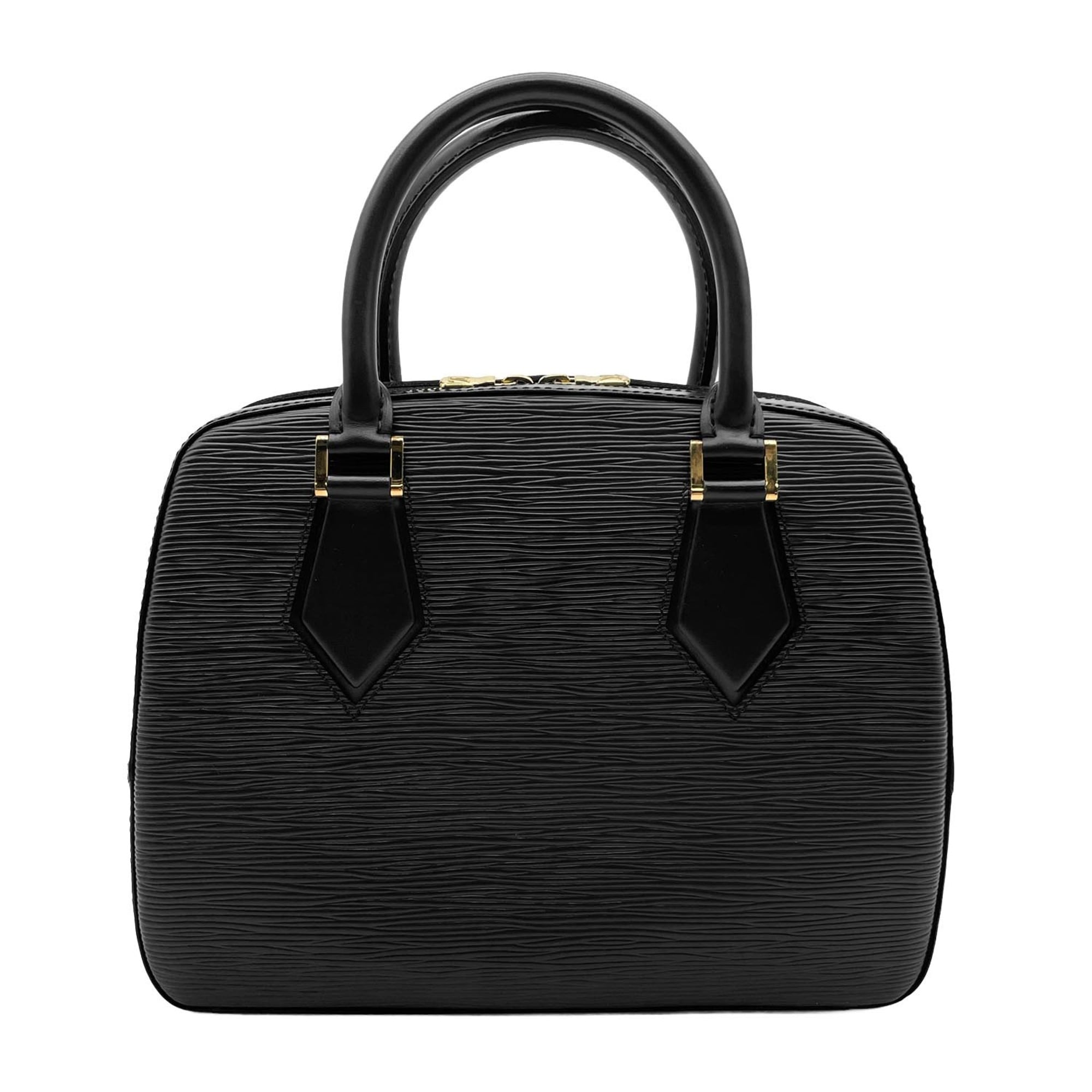 Louis Vuitton Black Noir Epi Leather Handbag (Pre-Owned)