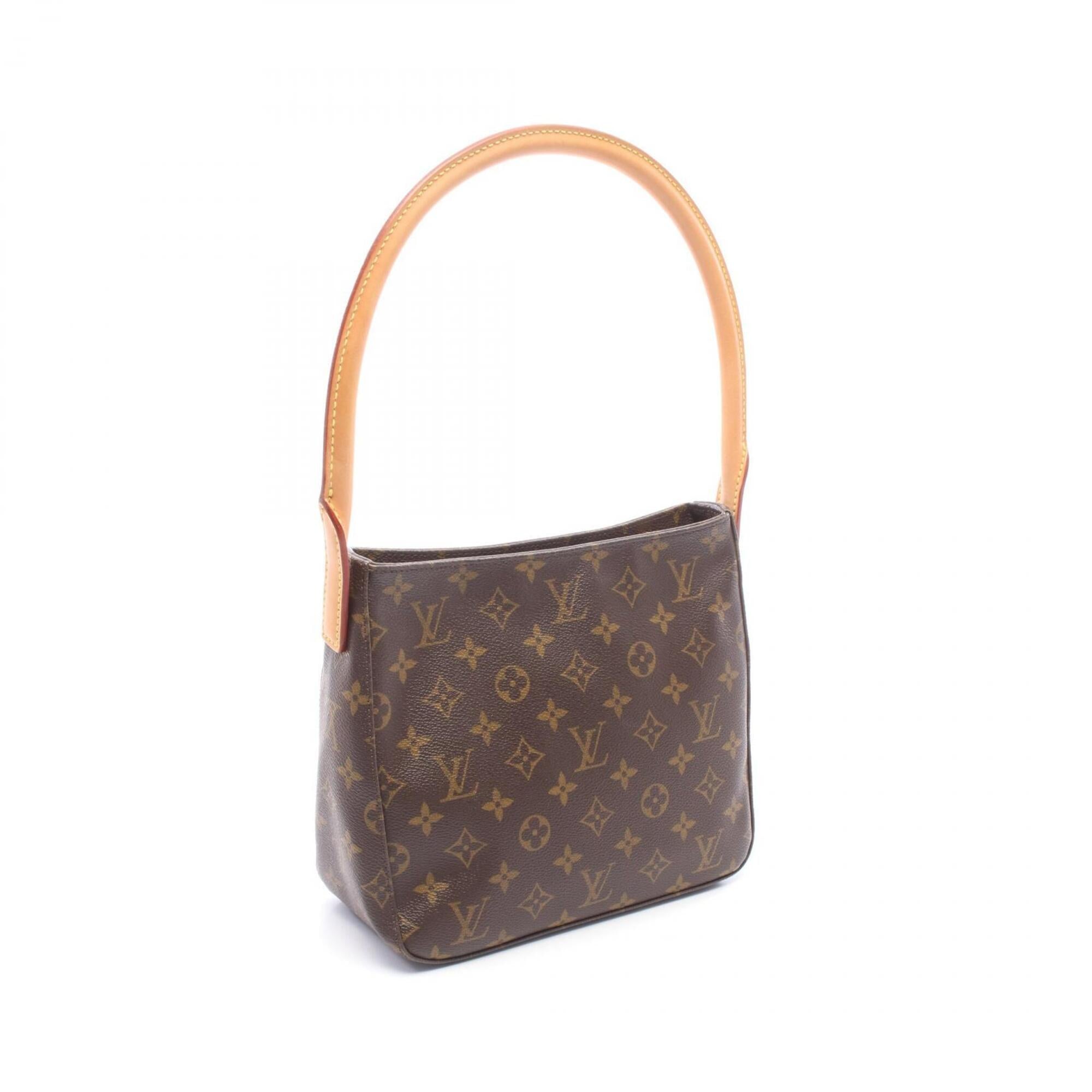 Louis Vuitton Brown Monogram Monogram Leather Handbag Shoulder Bag (Pre-Owned)