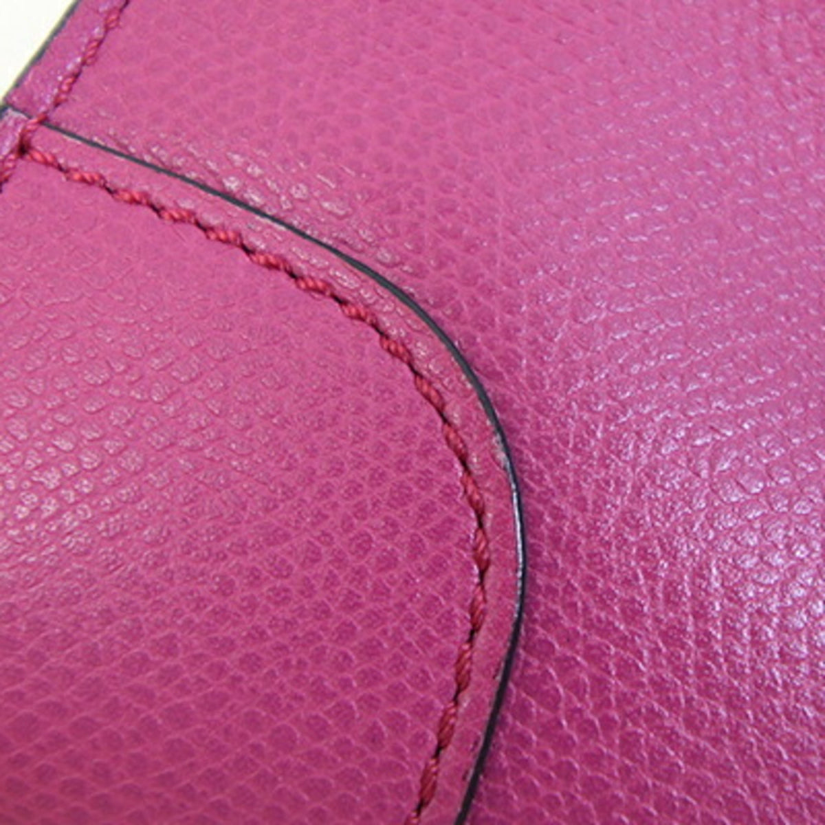 Valextra Pink Leather Handbag (Pre-Owned)
