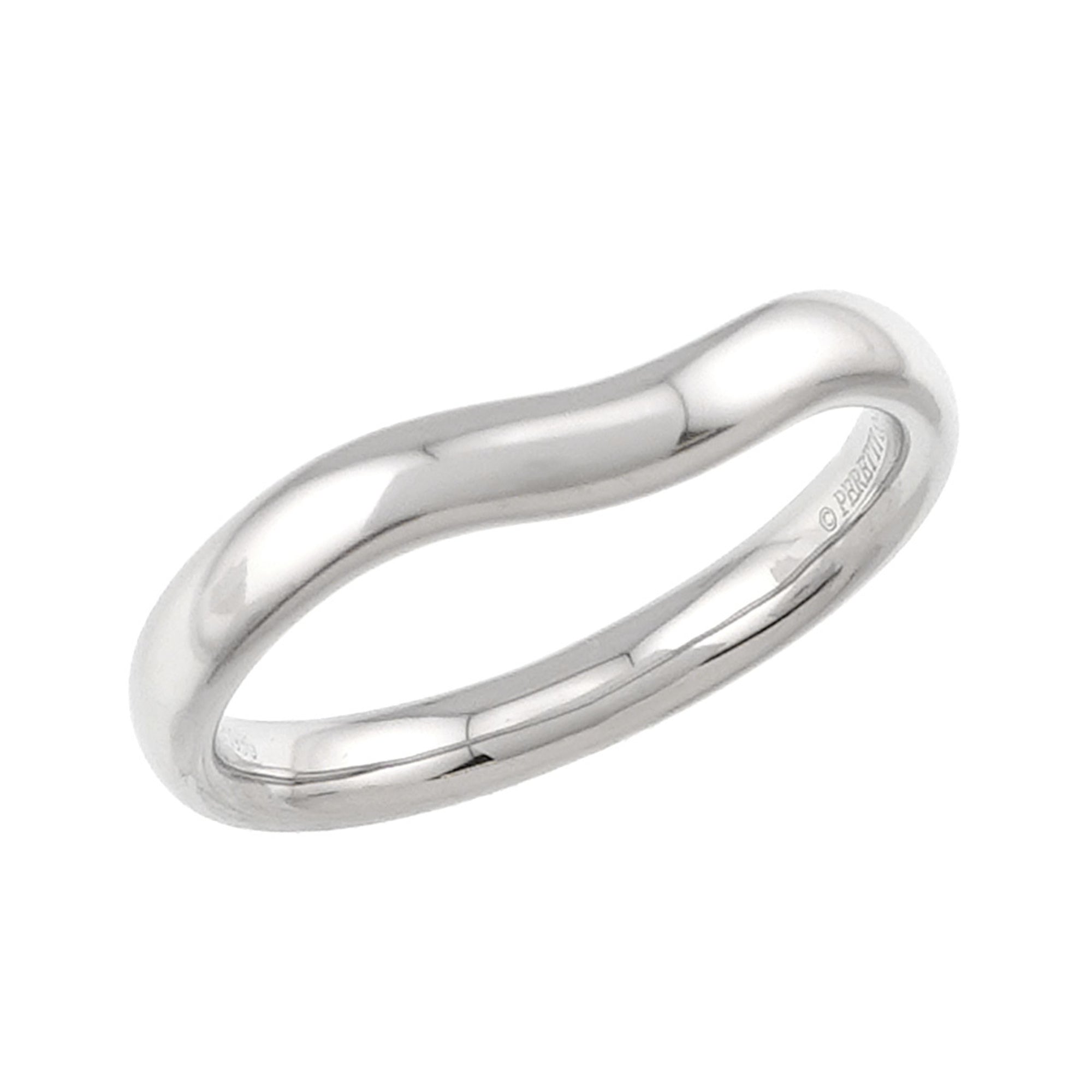Tiffany Platinum 950 Band Ring (Pre-Owned)