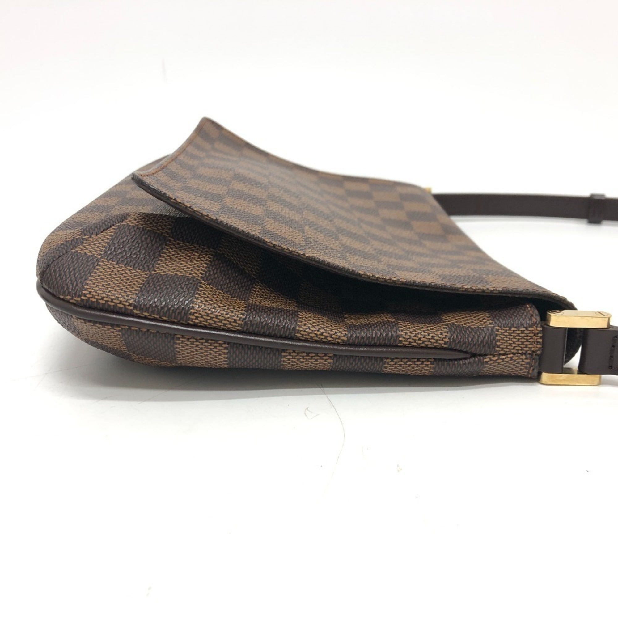 Louis Vuitton Ebene Damier Canvas Handbag Shoulder Bag (Pre-Owned)