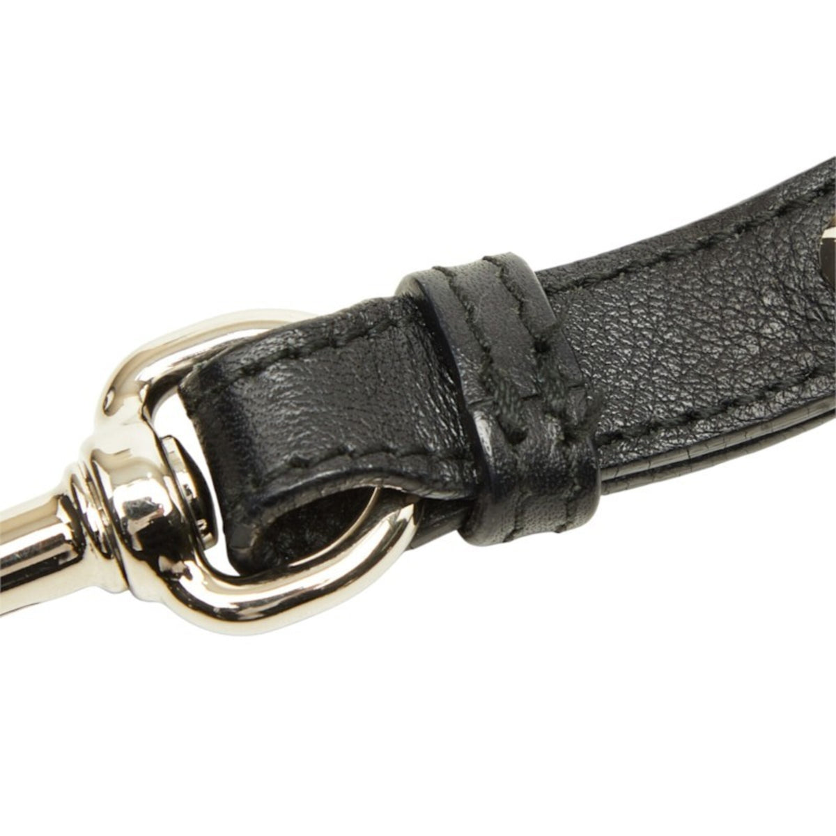 Salvatore Ferragamo Black Leather Handbag Shoulder Bag (Pre-Owned)