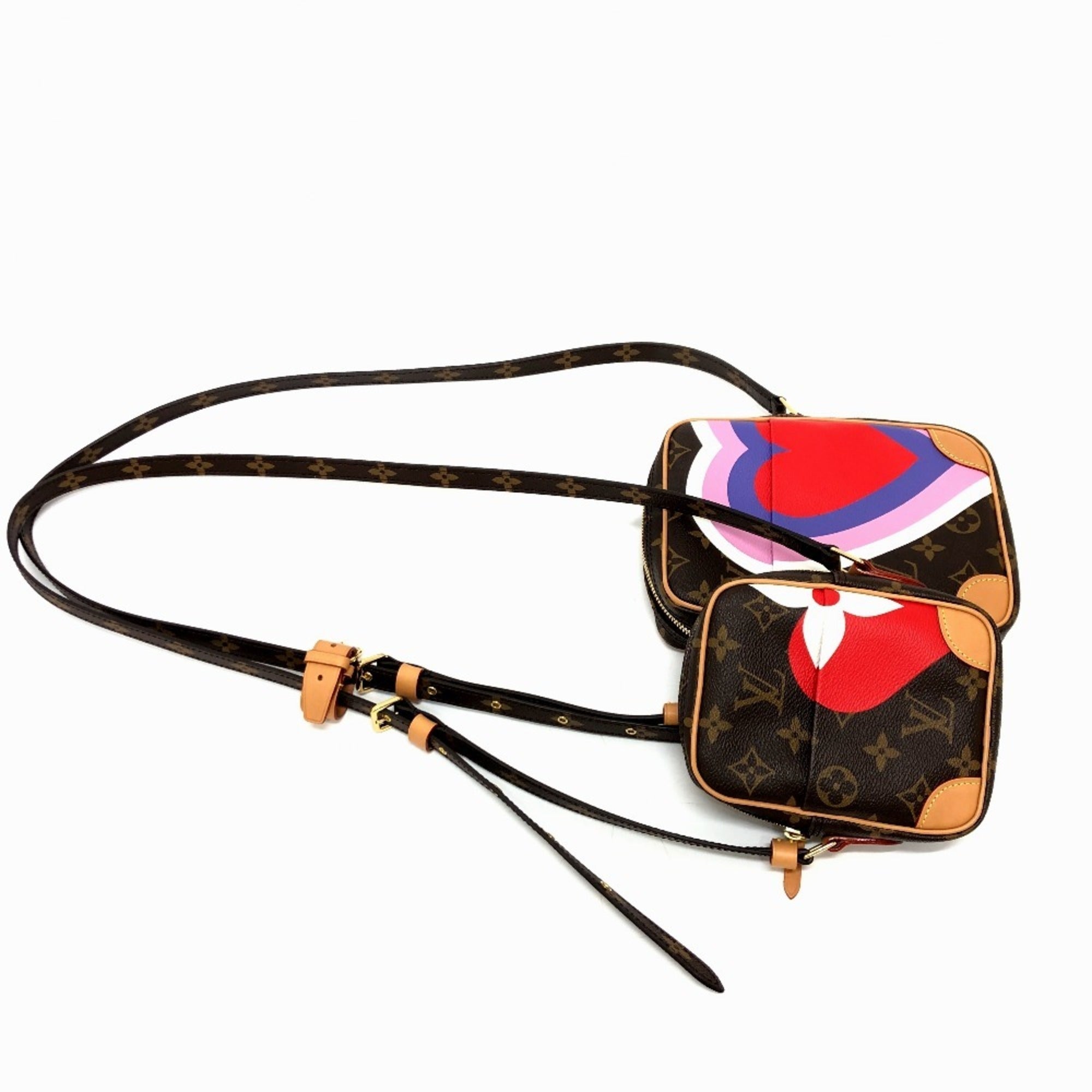Louis Vuitton Brown Monogram Shoulder Bag (Pre-Owned)