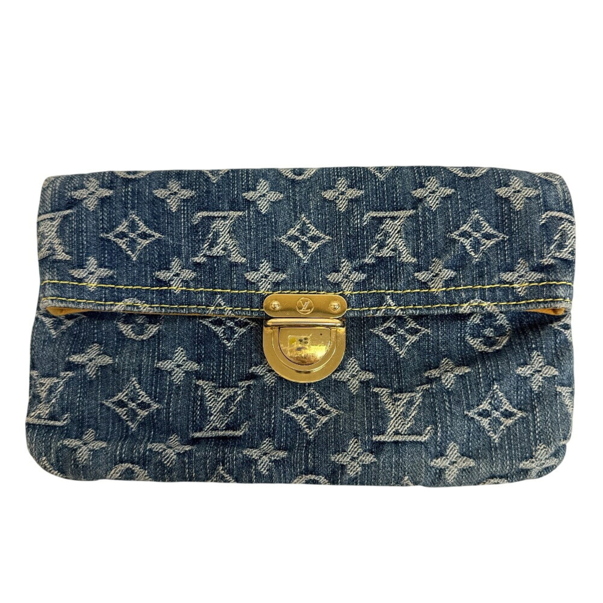 Louis Vuitton Blue Monogram Monogram Denim (Pre-Owned)