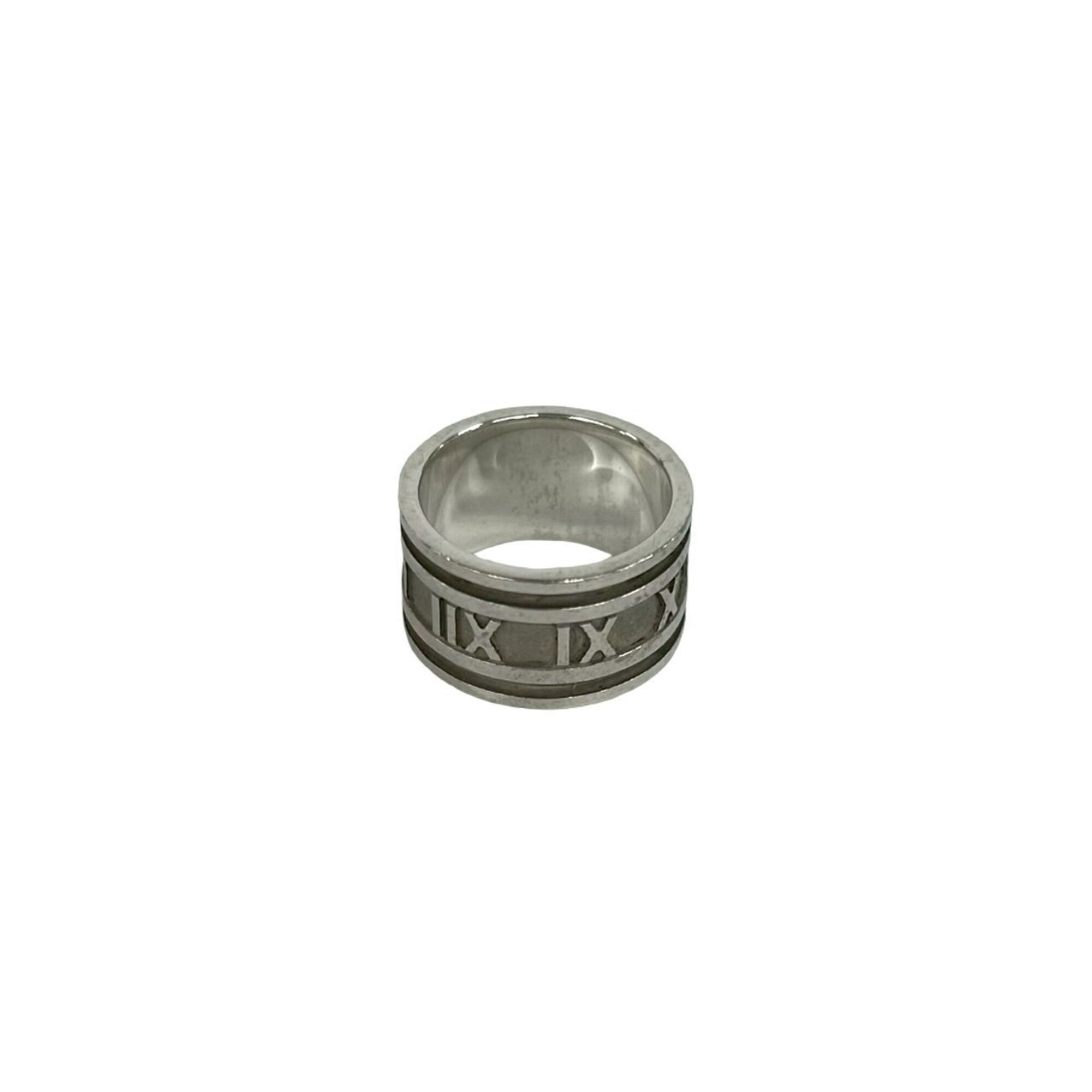 Tiffany Silver Silver 925 Band Ring (Pre-Owned)