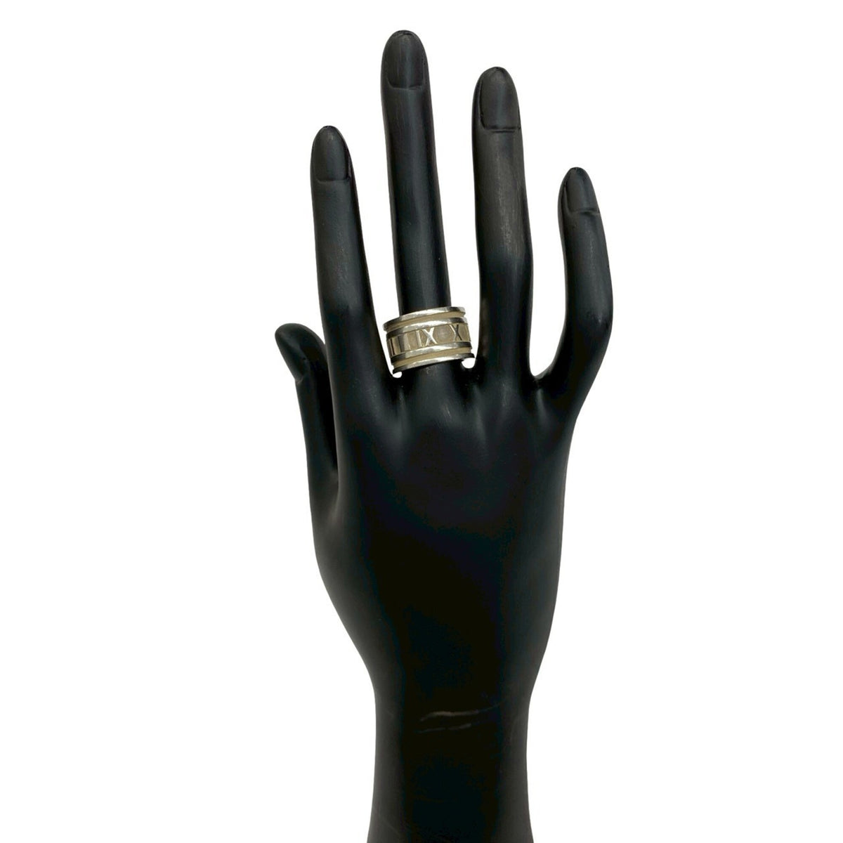 Tiffany Silver Silver 925 Band Ring (Pre-Owned)
