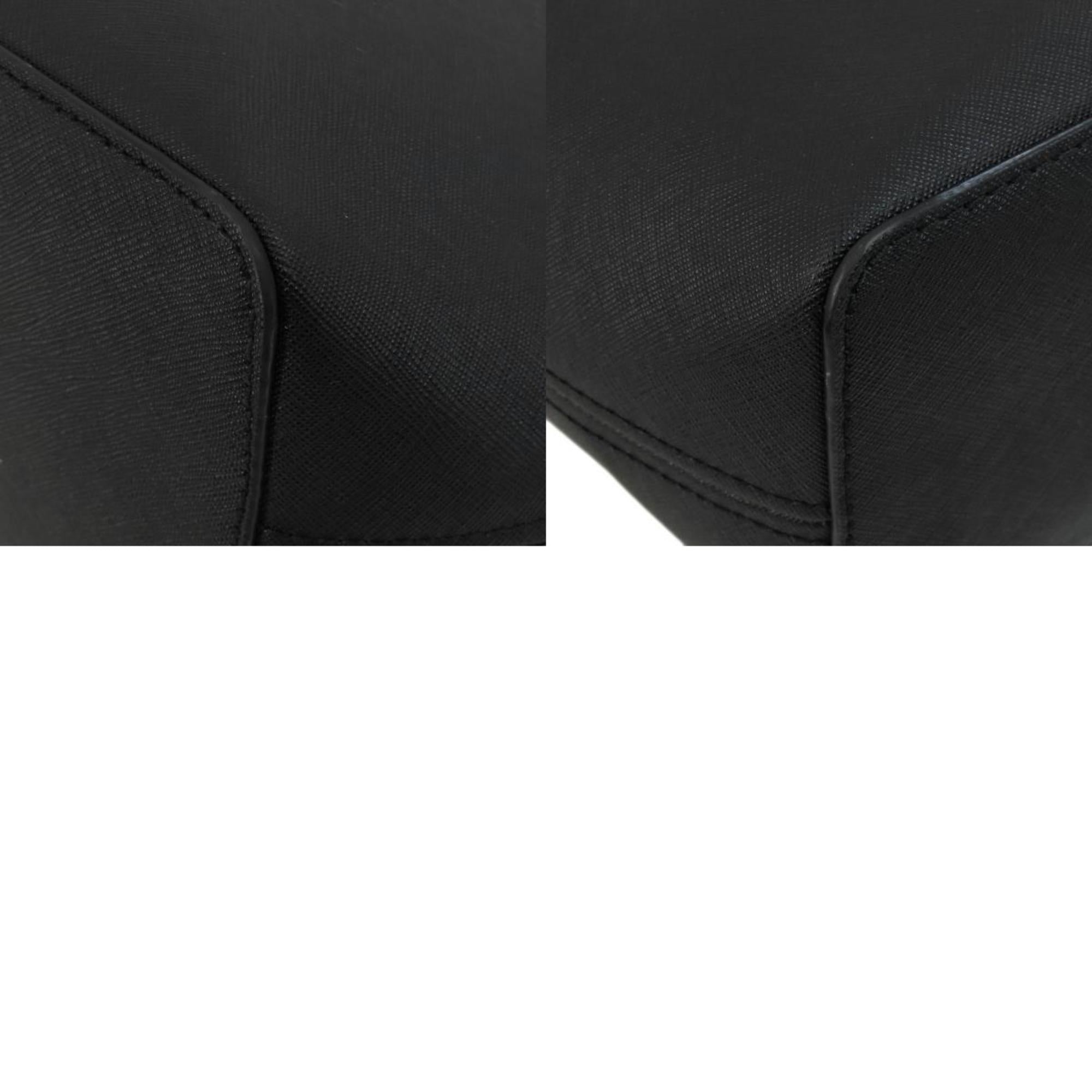Michael Kors Black Pvc Tote Bag (Pre-Owned)