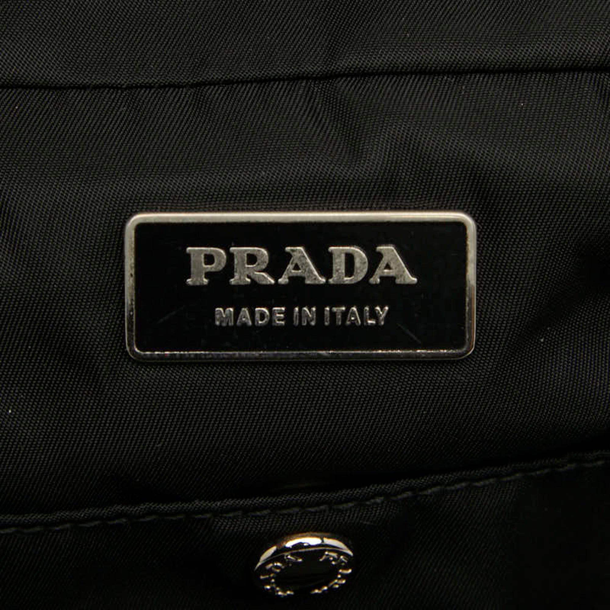 Prada Black Nylon Vanity Bag (Pre-Owned)