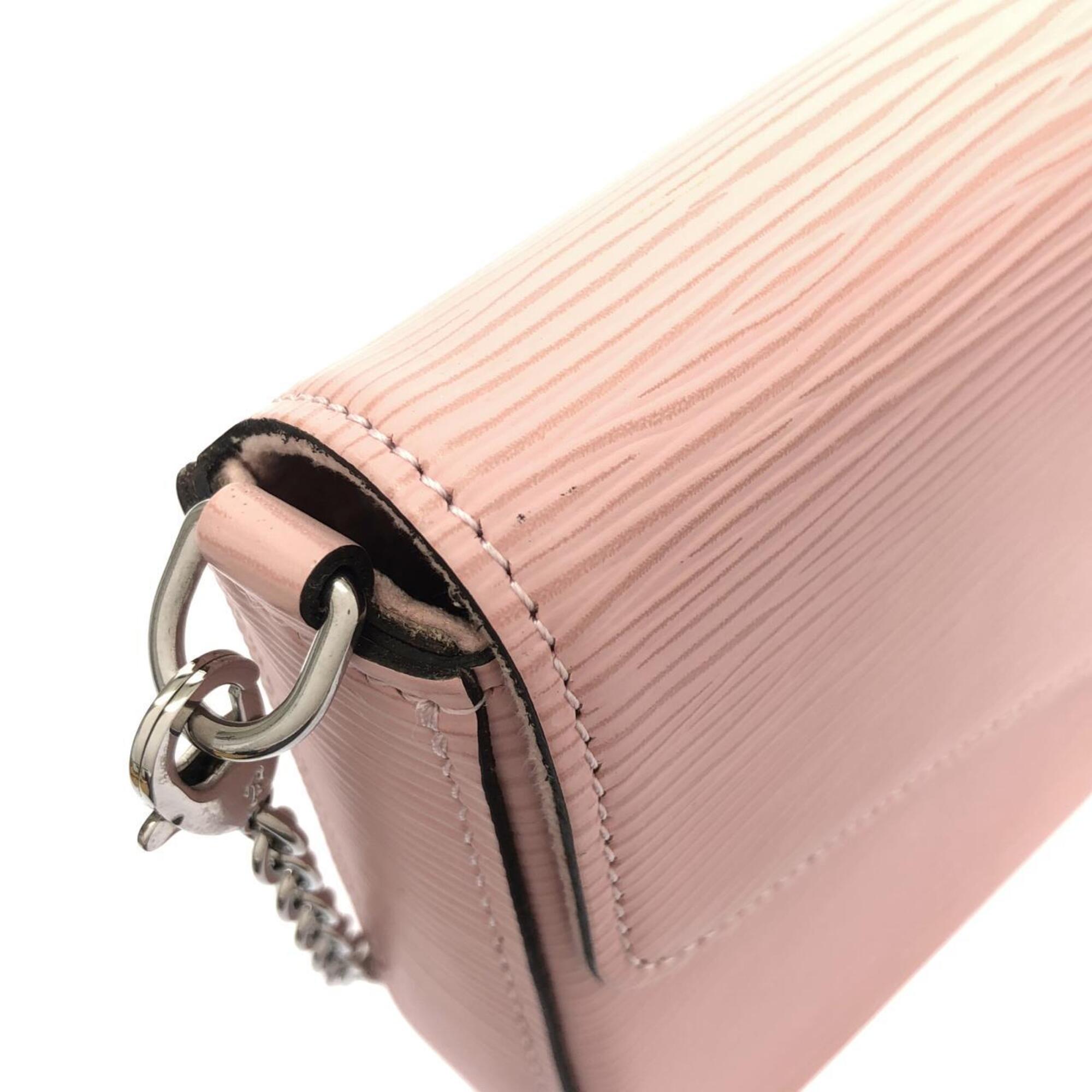 Louis Vuitton Epi Rose Ballerine Leather Pochette Shoulder Bag (Pre-Owned)