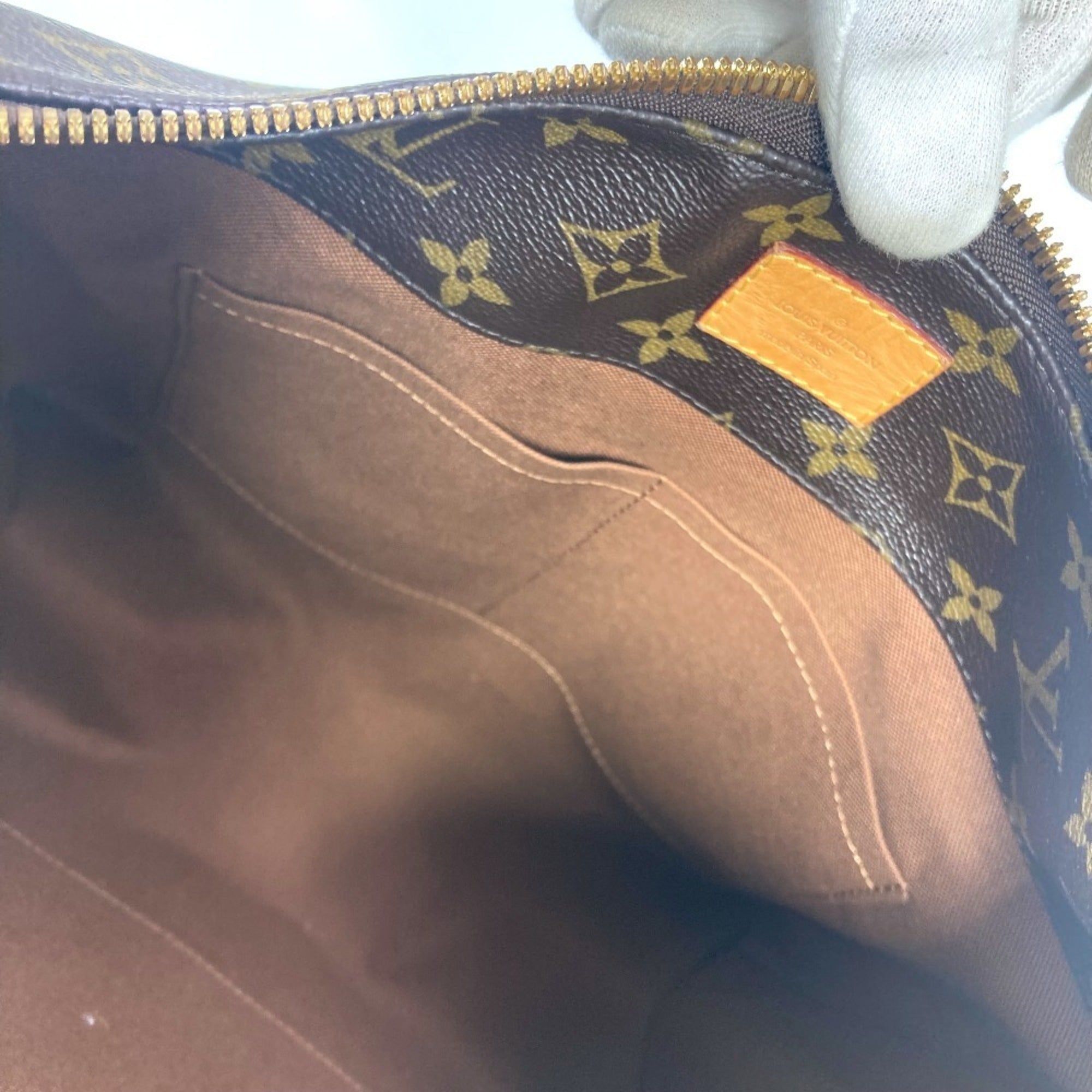 Louis Vuitton Brown Monogram Monogram Shoulder Bag Tote Bag (Pre-Owned)