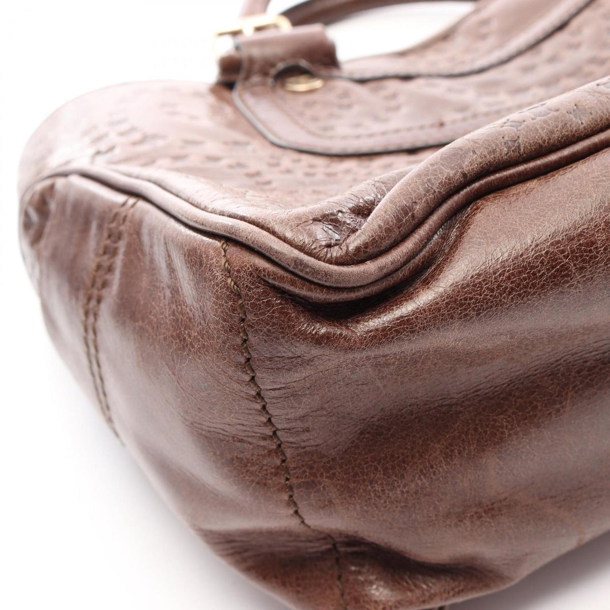 Celine Brown Leather Handbag (Pre-Owned)