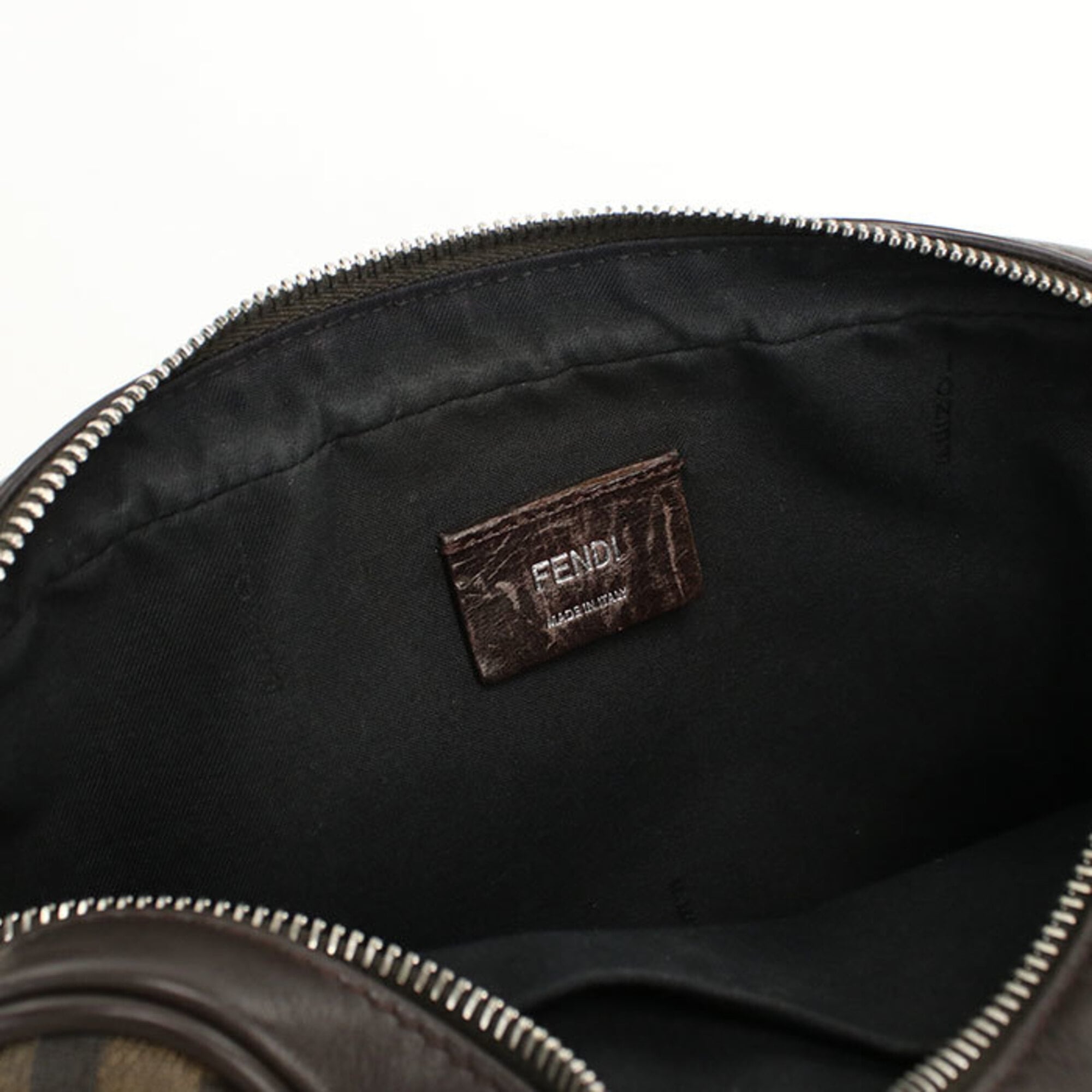 Fendi Brown Pvc Shoulder Bag (Pre-Owned)