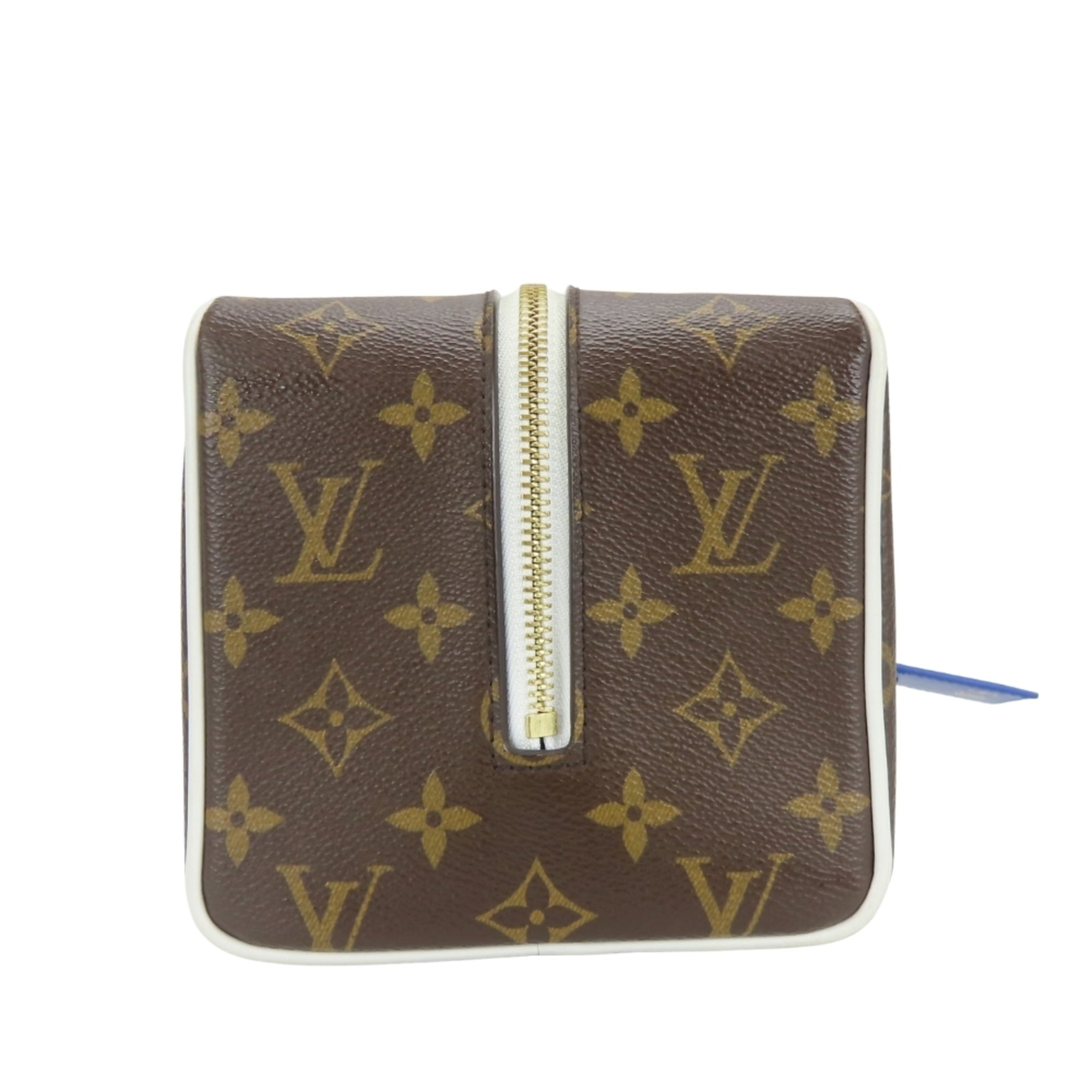 Louis Vuitton Monogram Blue Brown Monogram Handbag (Pre-Owned)