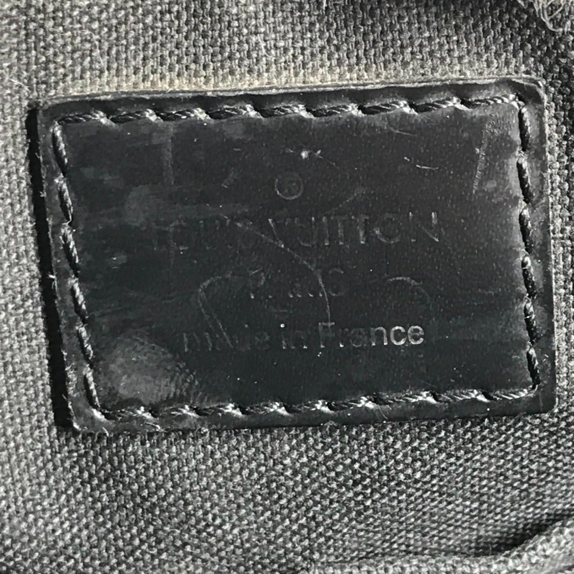 Louis Vuitton Black Damier Graphite Briefcase Handbag (Pre-Owned)