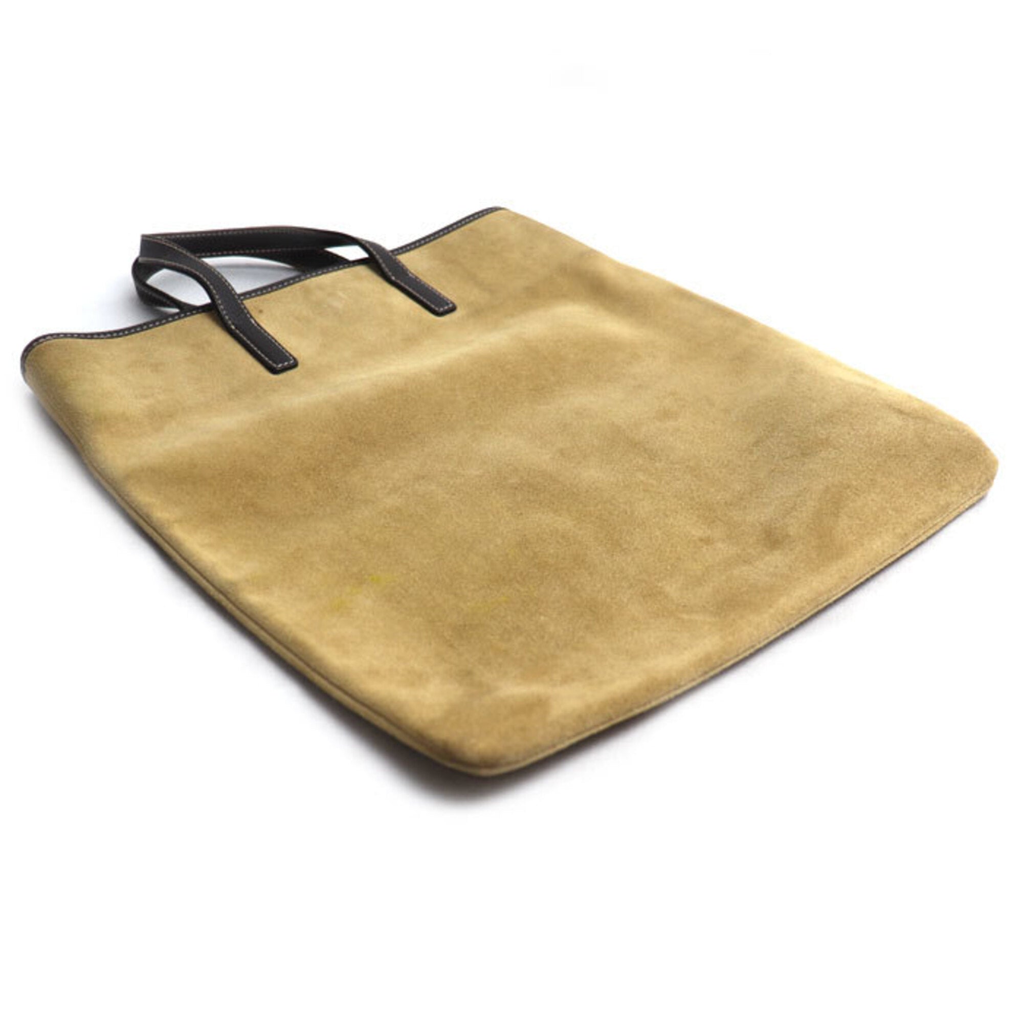 Loewe Beige Brown Suede Leather Tote Bag (Pre-Owned)