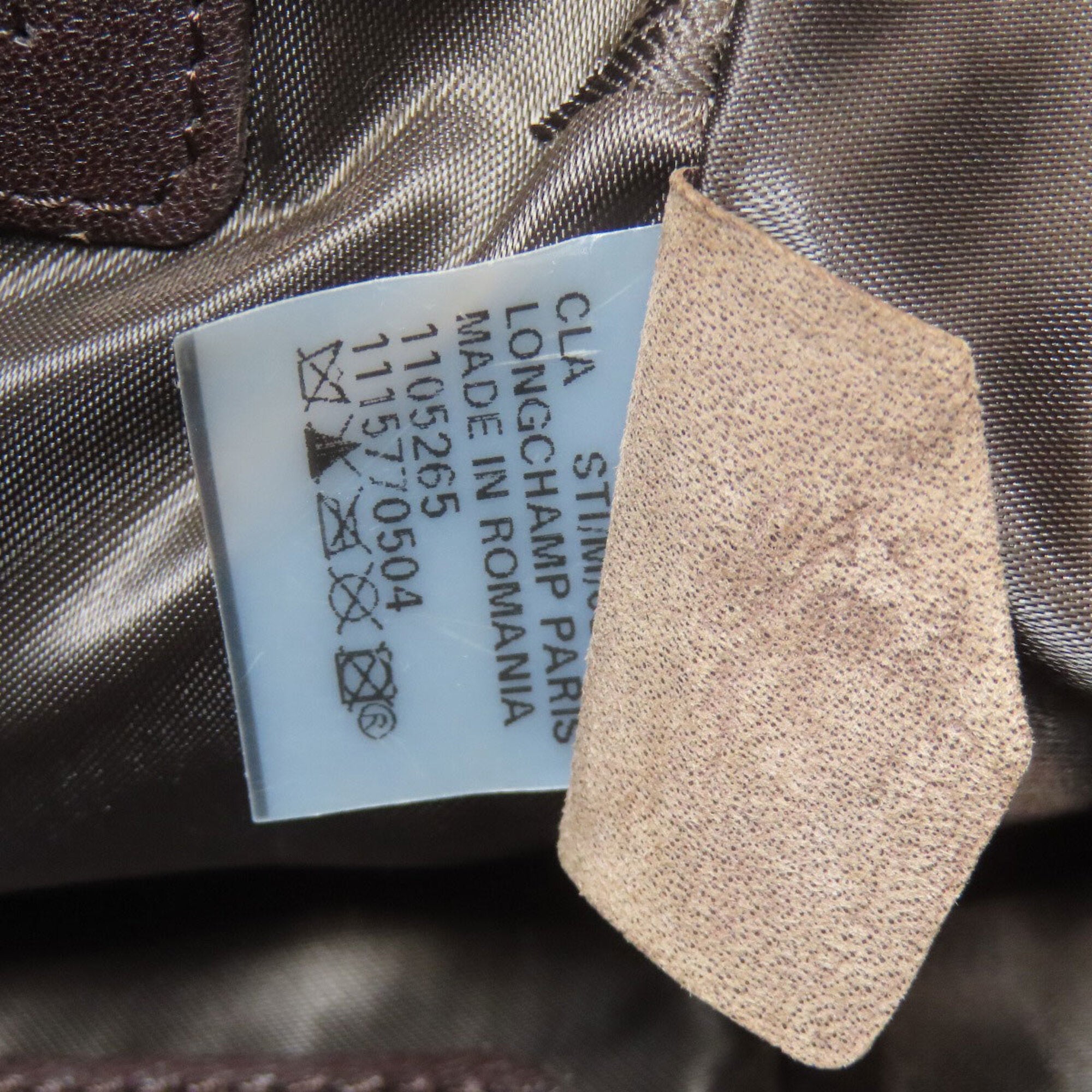 Longchamp Brown Leather Handbag (Pre-Owned)