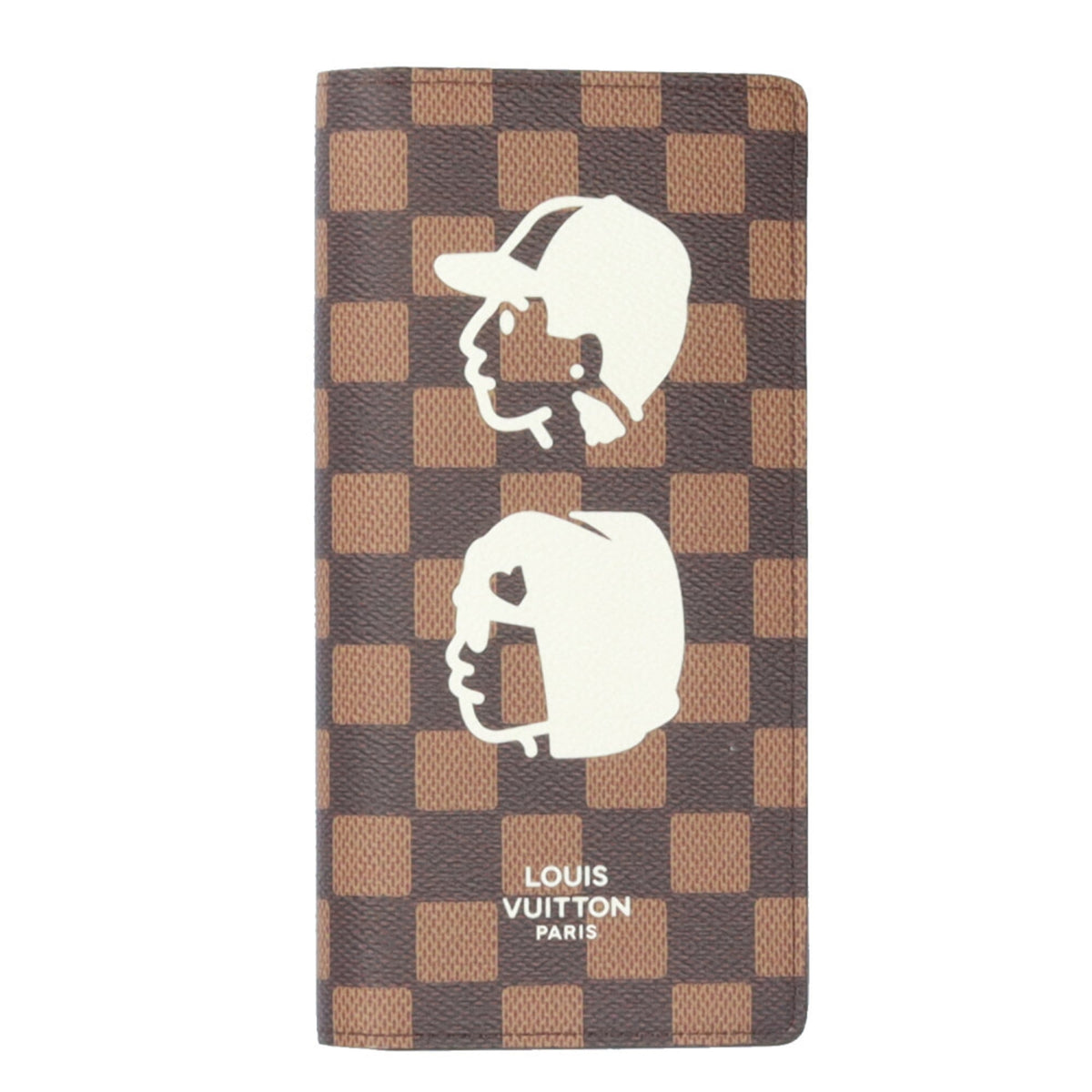Louis Vuitton Brown Damier Canvas Long Wallet (Bi-Fold) (Pre-Owned)