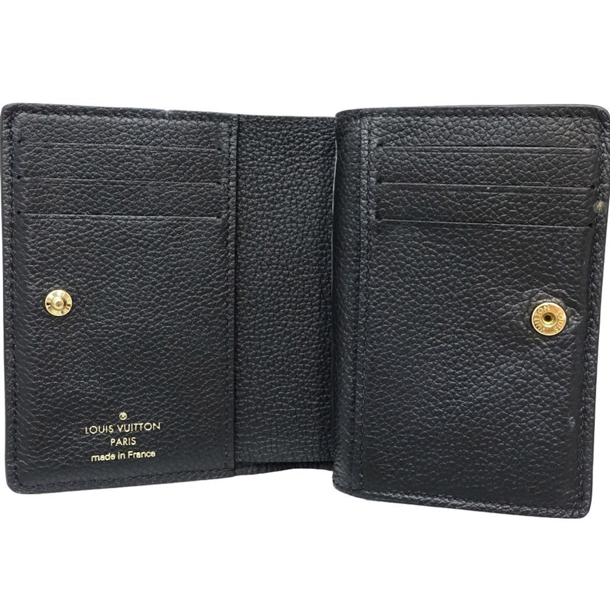 Louis Vuitton Monogram Empreinte Noir Monogram Empreinte Wallet (Bi-Fold) (Pre-Owned)