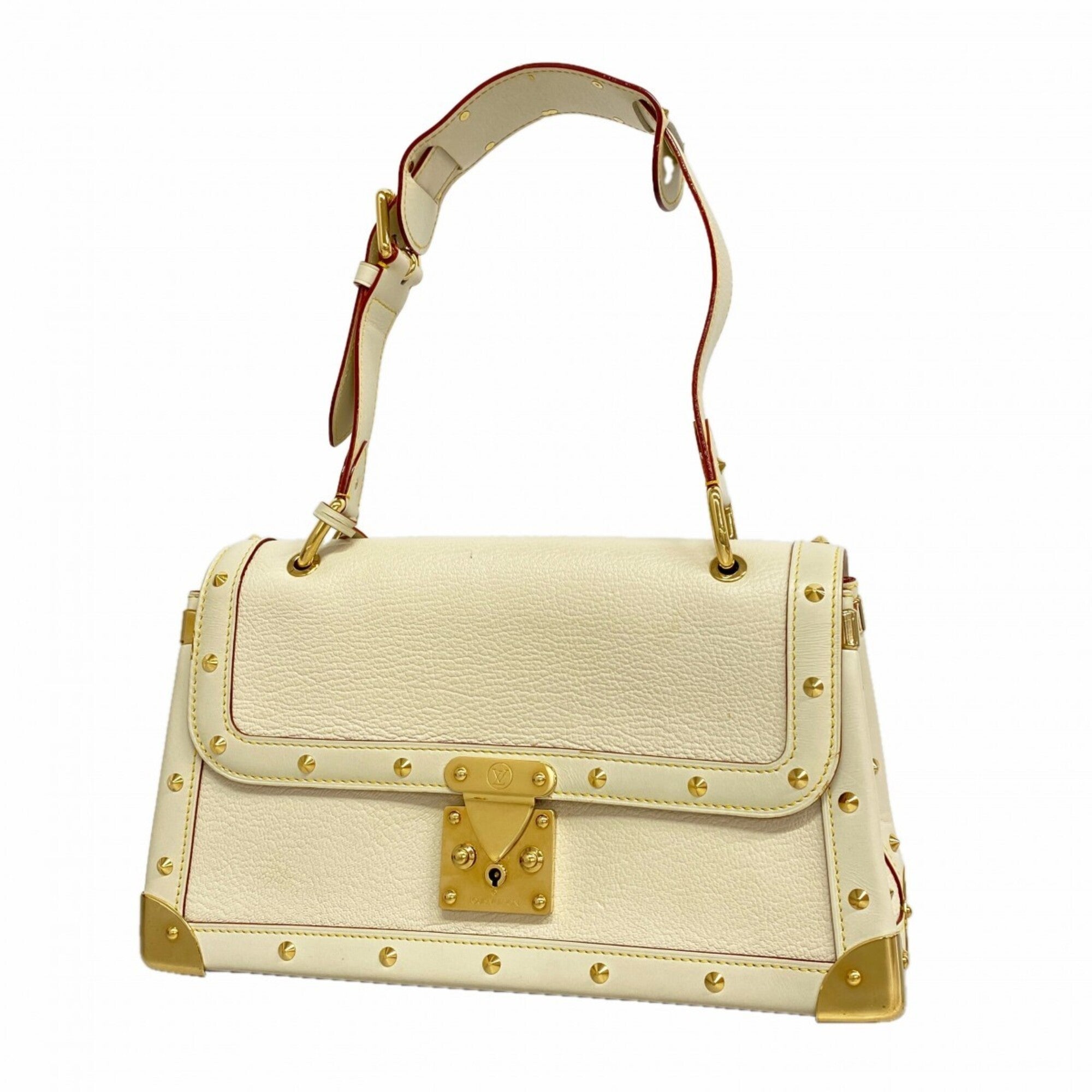 Louis Vuitton Blanc Shoulder Bag (Pre-Owned)