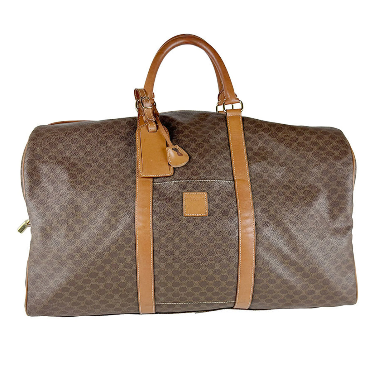 Celine Brown Pvc Handbag (Pre-Owned)