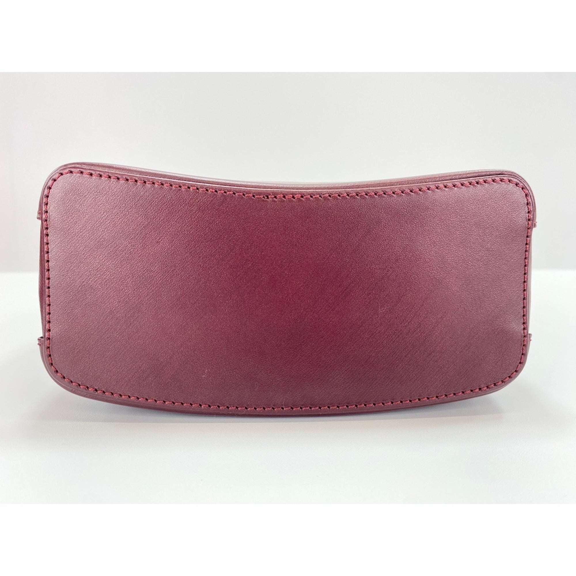 Cartier Trinity Wine Red Handbag (Pre-Owned)