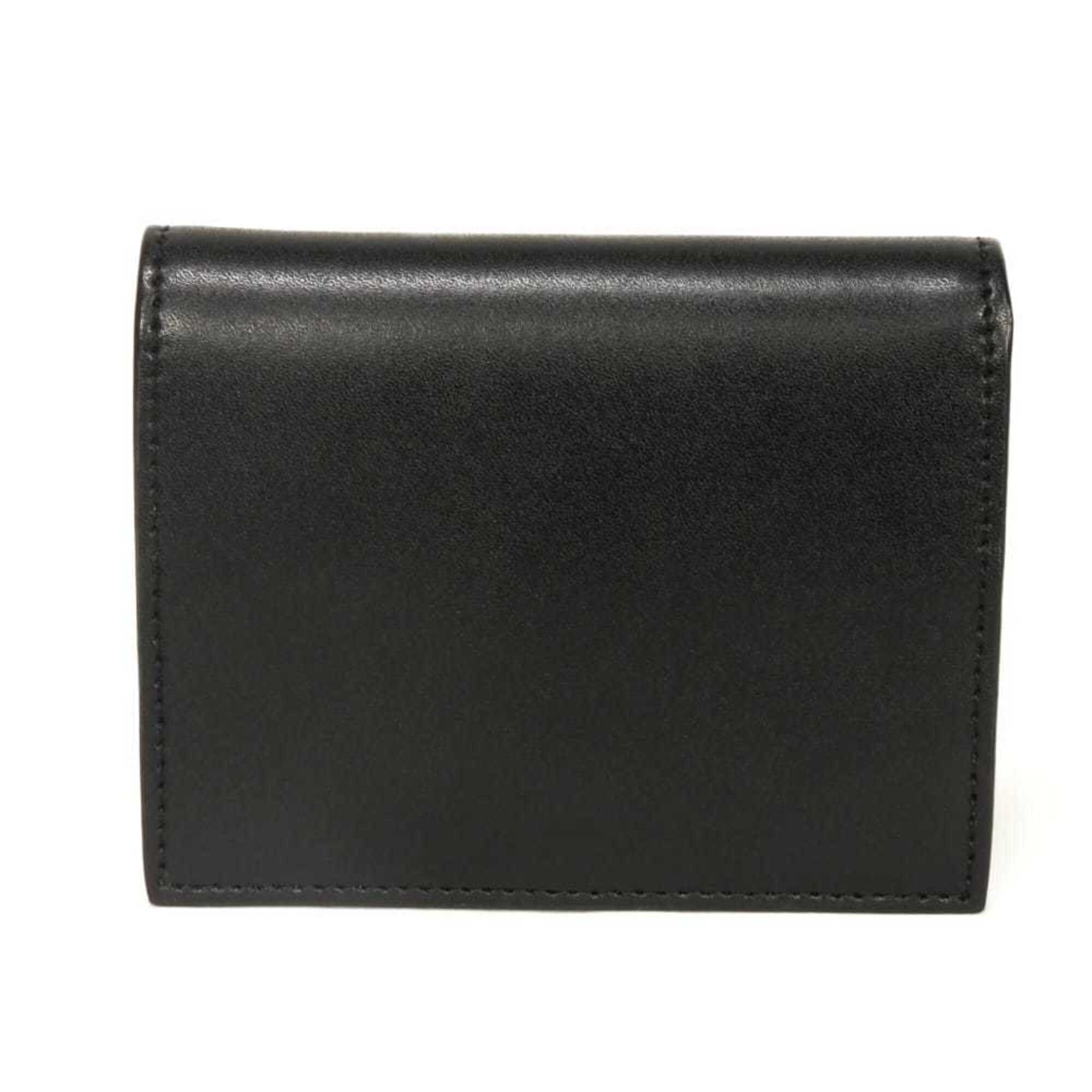 Fendi Black Leather Wallet (Bi-Fold) (Pre-Owned)