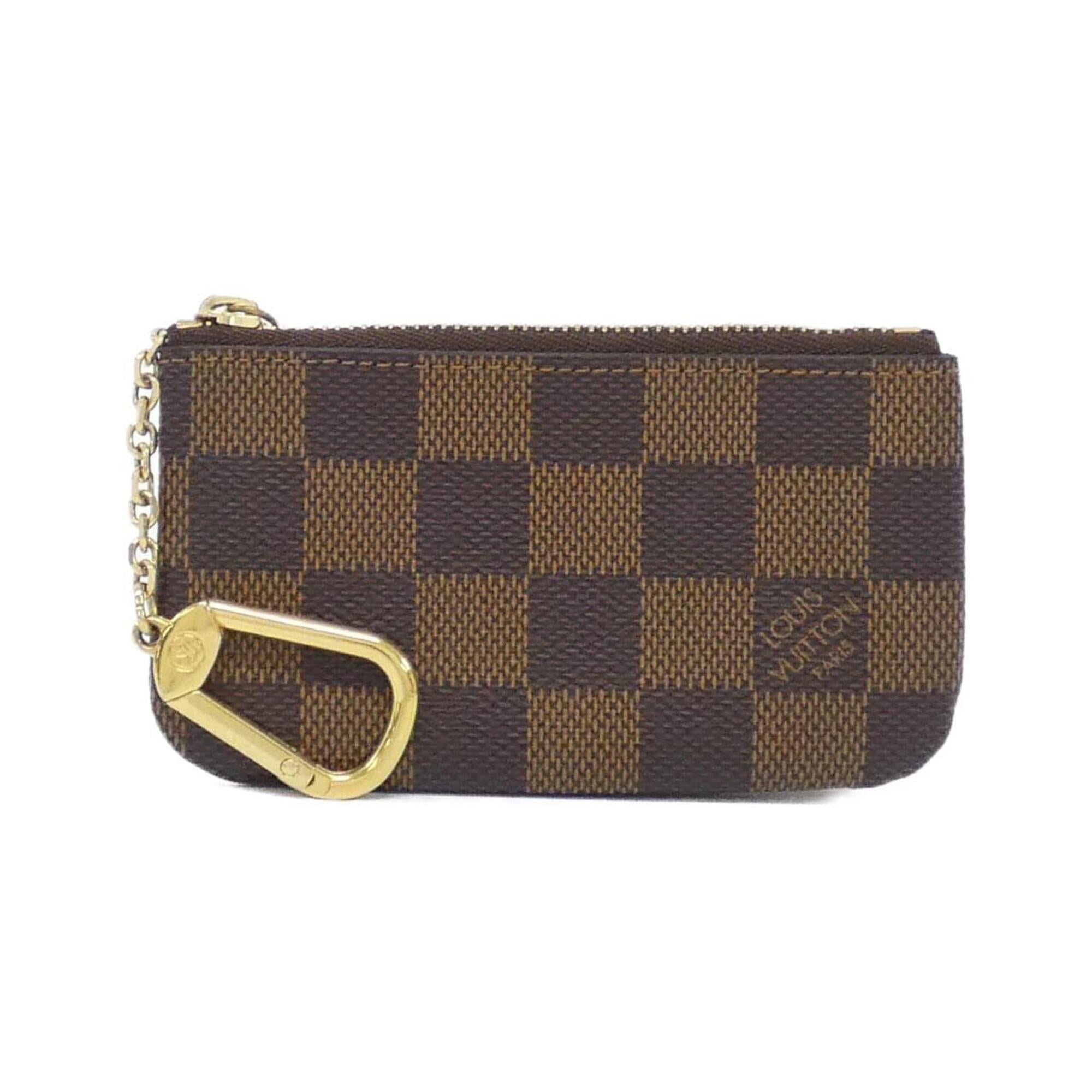 Louis Vuitton Damier Brown Ebene Coated Canvas Coin Purse/Coin Case (Pre-Owned)