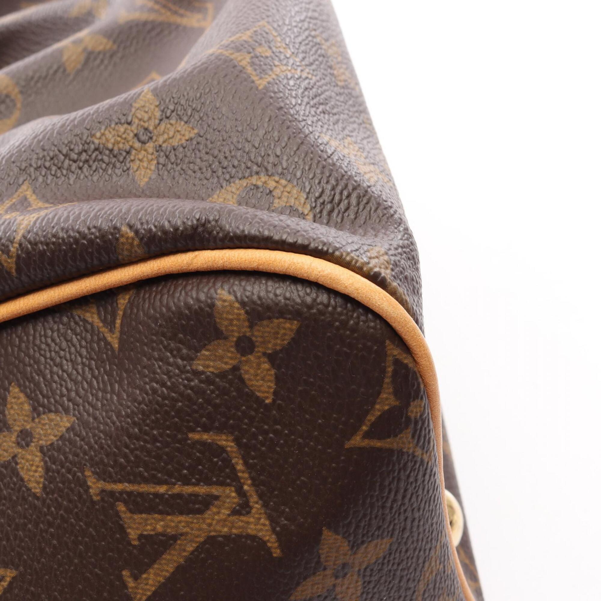 Louis Vuitton Brown Pvc Leather Handbag (Pre-Owned)
