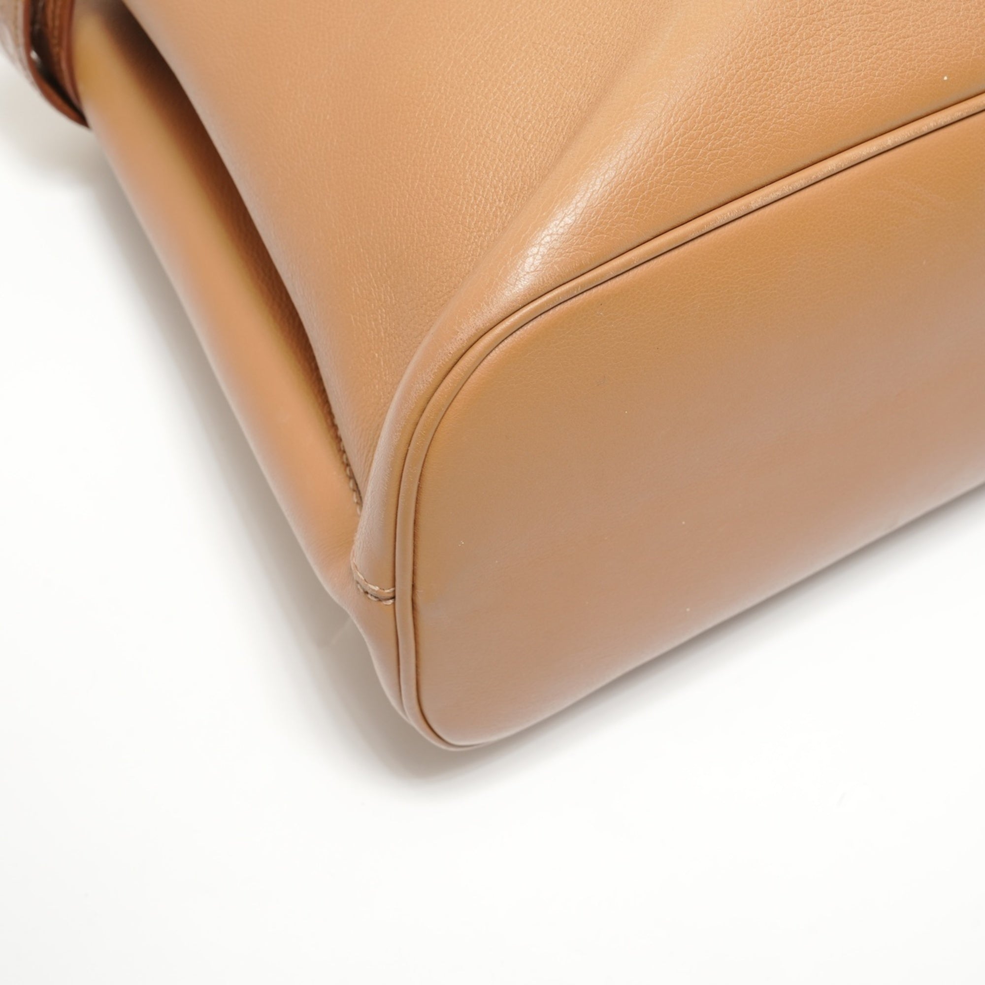 Prada Brown Leather Handbag (Pre-Owned)