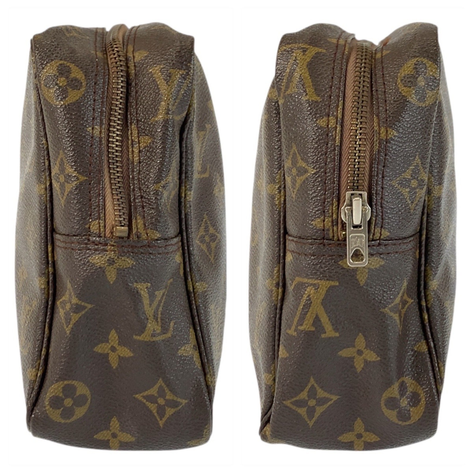 Louis Vuitton Brown Pvc Pouch (Pre-Owned)