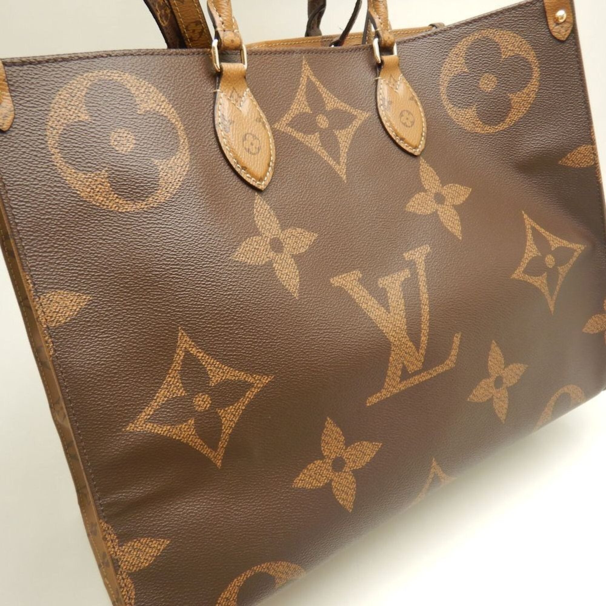 Louis Vuitton Brown Monogram Tote Bag (Pre-Owned)
