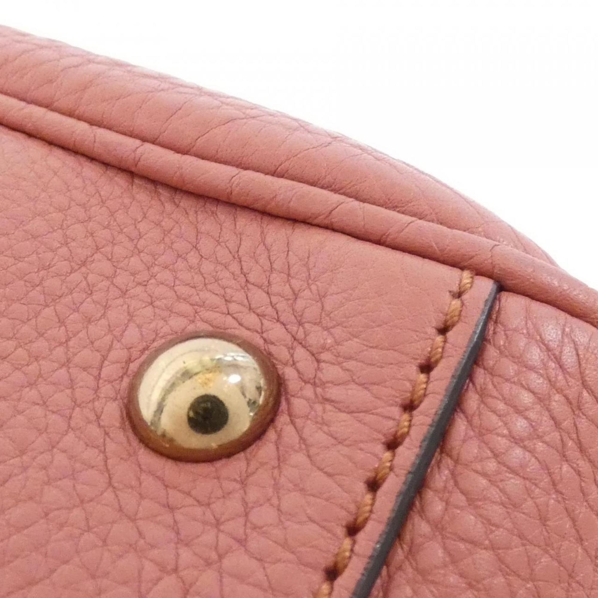 Gucci Pink Leather Handbag (Pre-Owned)