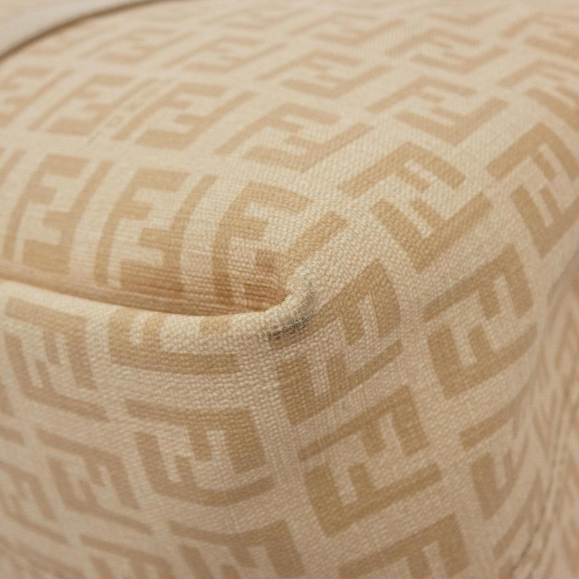Fendi Beige Coated Canvas Handbag (Pre-Owned)