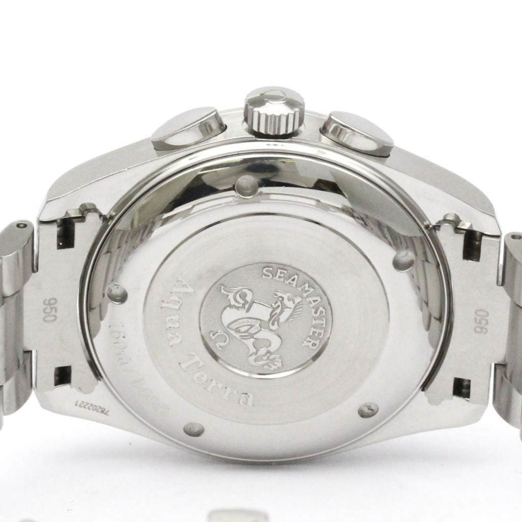 Omega Seamaster Railmaster 150M Co-Axial Chronometer Automatic Watch Stainless Steel Watch (Pre-Owned)
